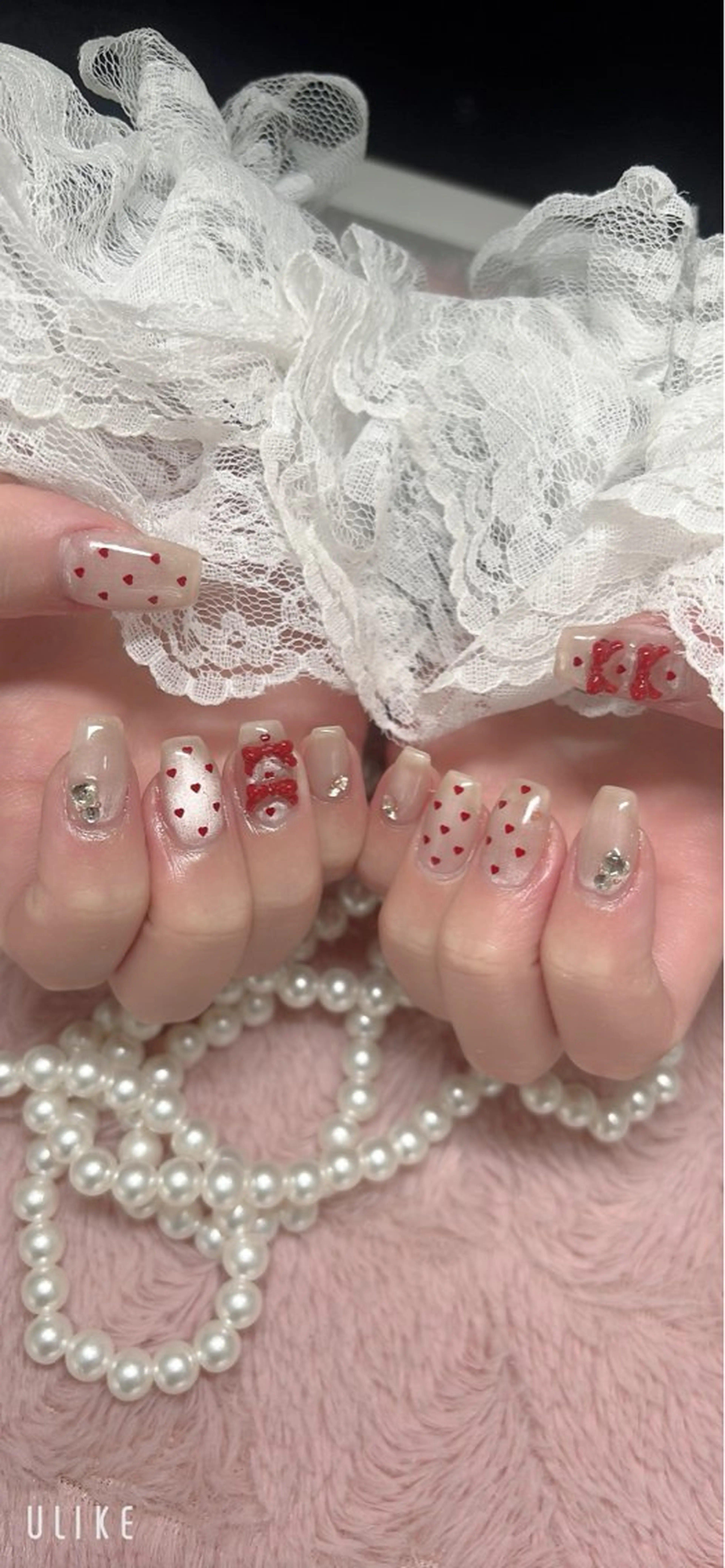 ネイル ハンドネイル RiLion💗 Risa🦋💜のネイルデザイン