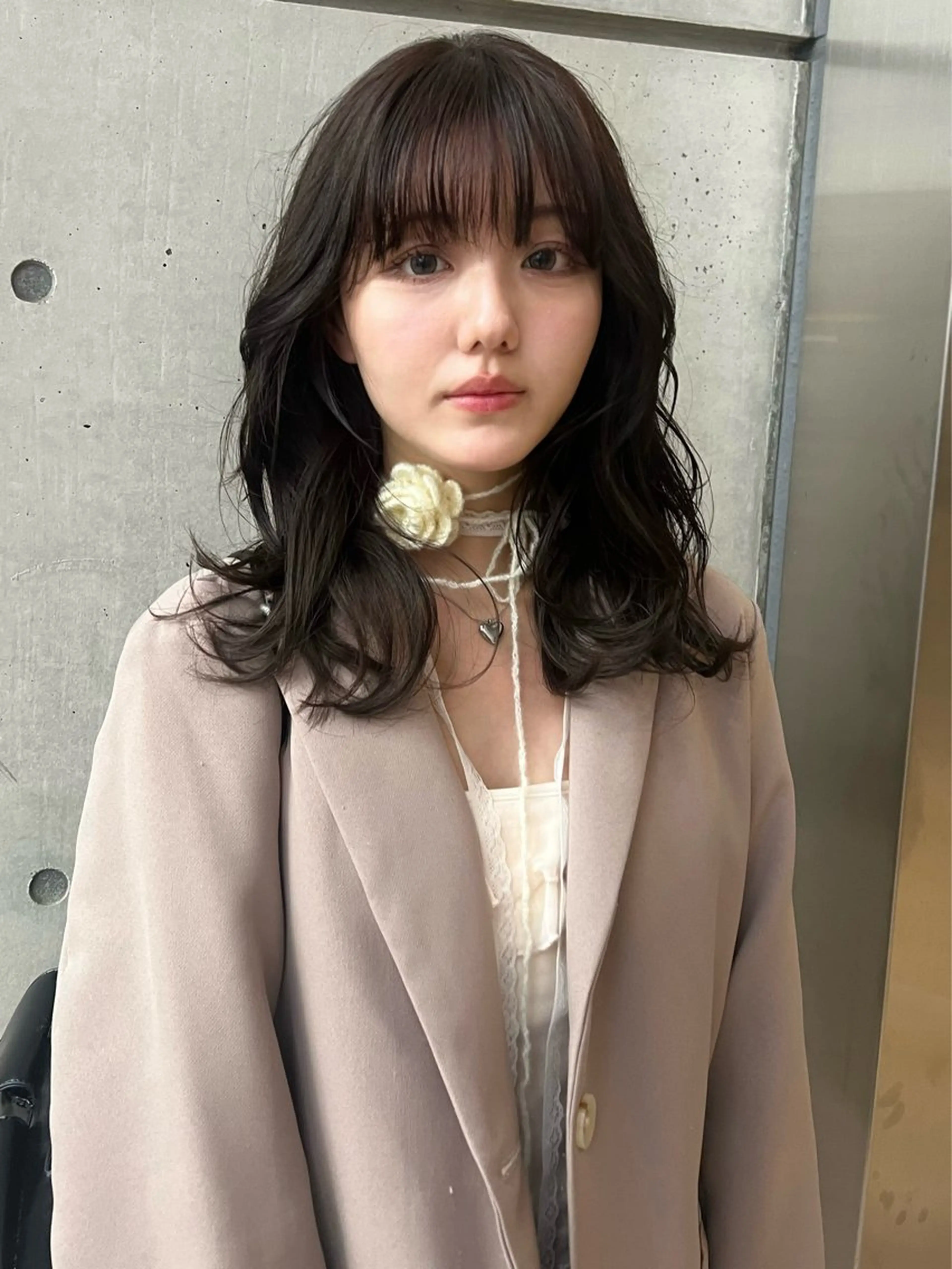 ミディアム 名古屋美容室 Sopiリナのヘアスタイル
