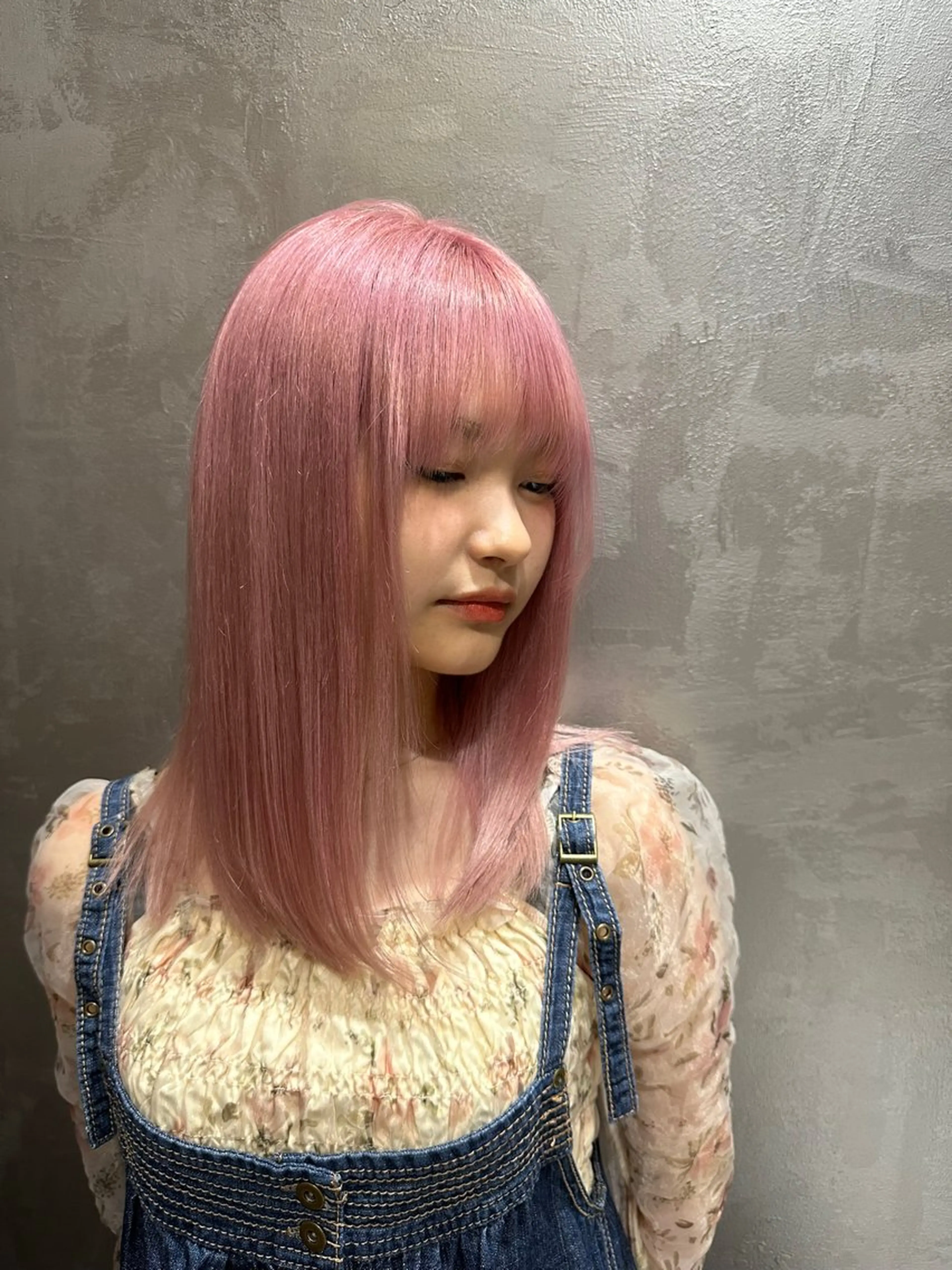 セミロング 上村 颯のヘアスタイル