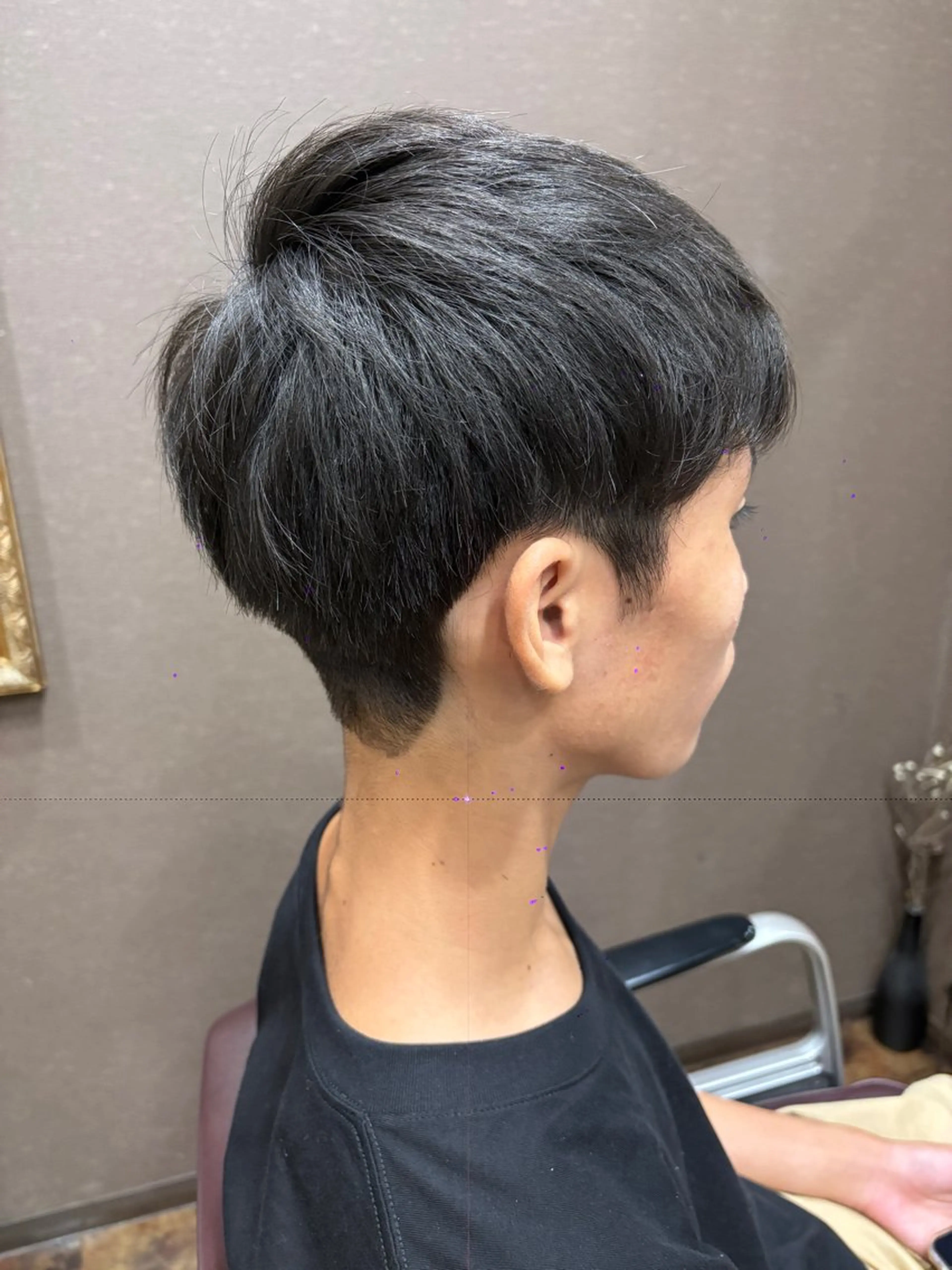 メンズ カット キクチ マナのヘアスタイル
