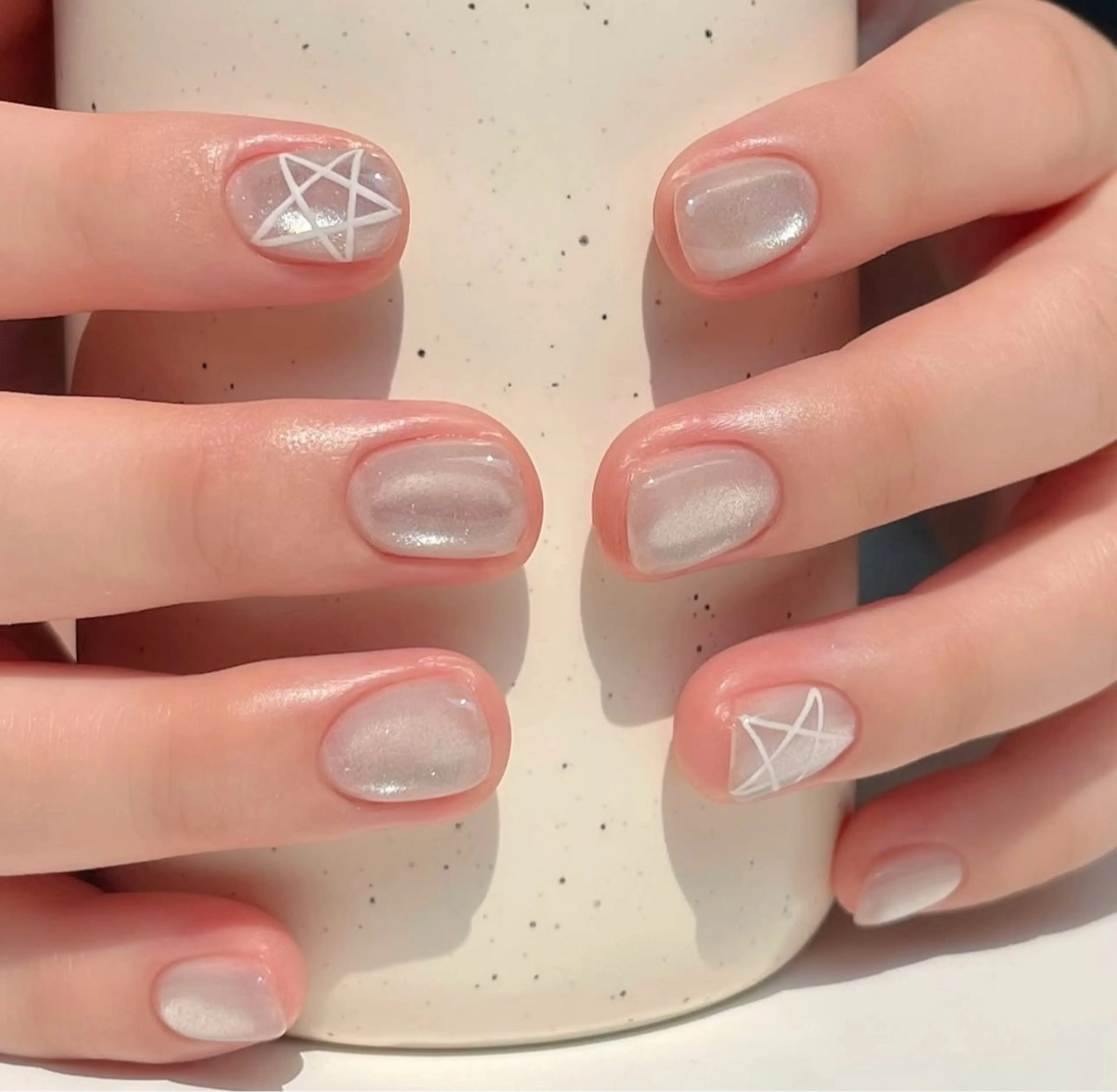 ネイル 韓国ネイル 持ち込み ニュアンスネイル ネイルチップ ハンドネイル TABI ANA.CHUOのネイルデザイン