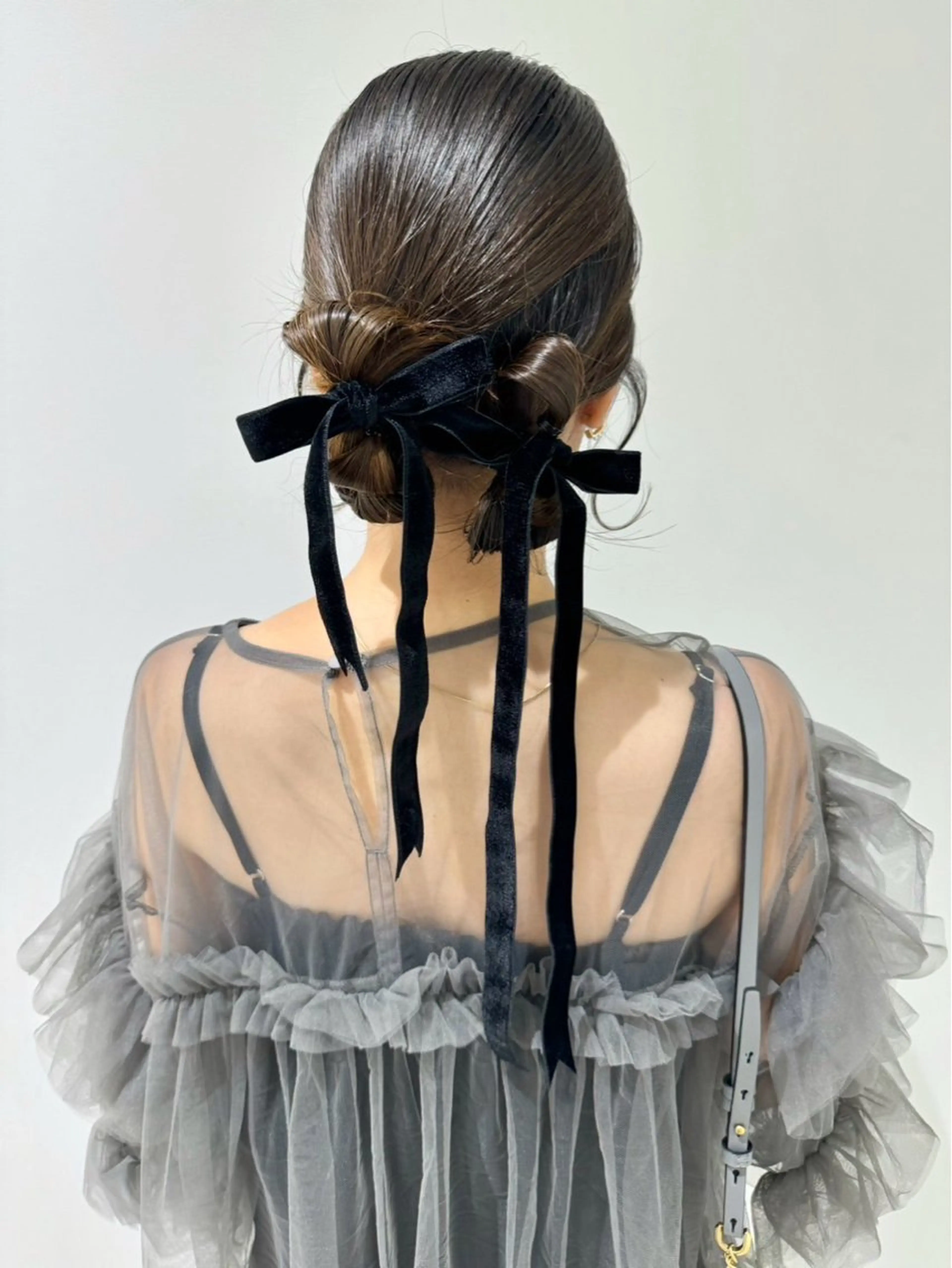 🎀 minimo限定 🎀 リボンヘアアレンジ ➕ リボン付き 🖤の写真