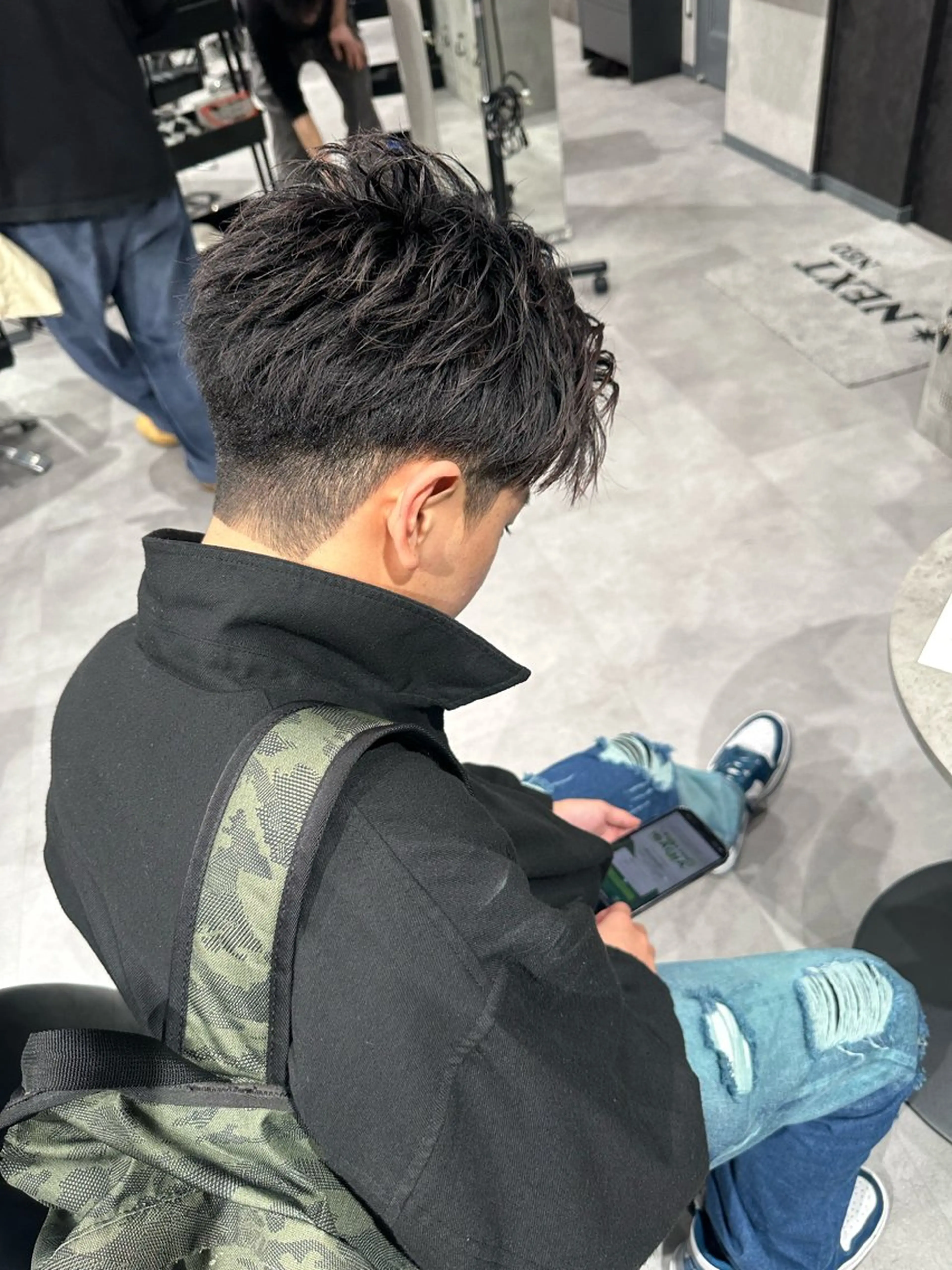 ショート ヘアアレンジ メンズ メンズヘア静岡 ✂︎Ryuheiのヘアスタイル