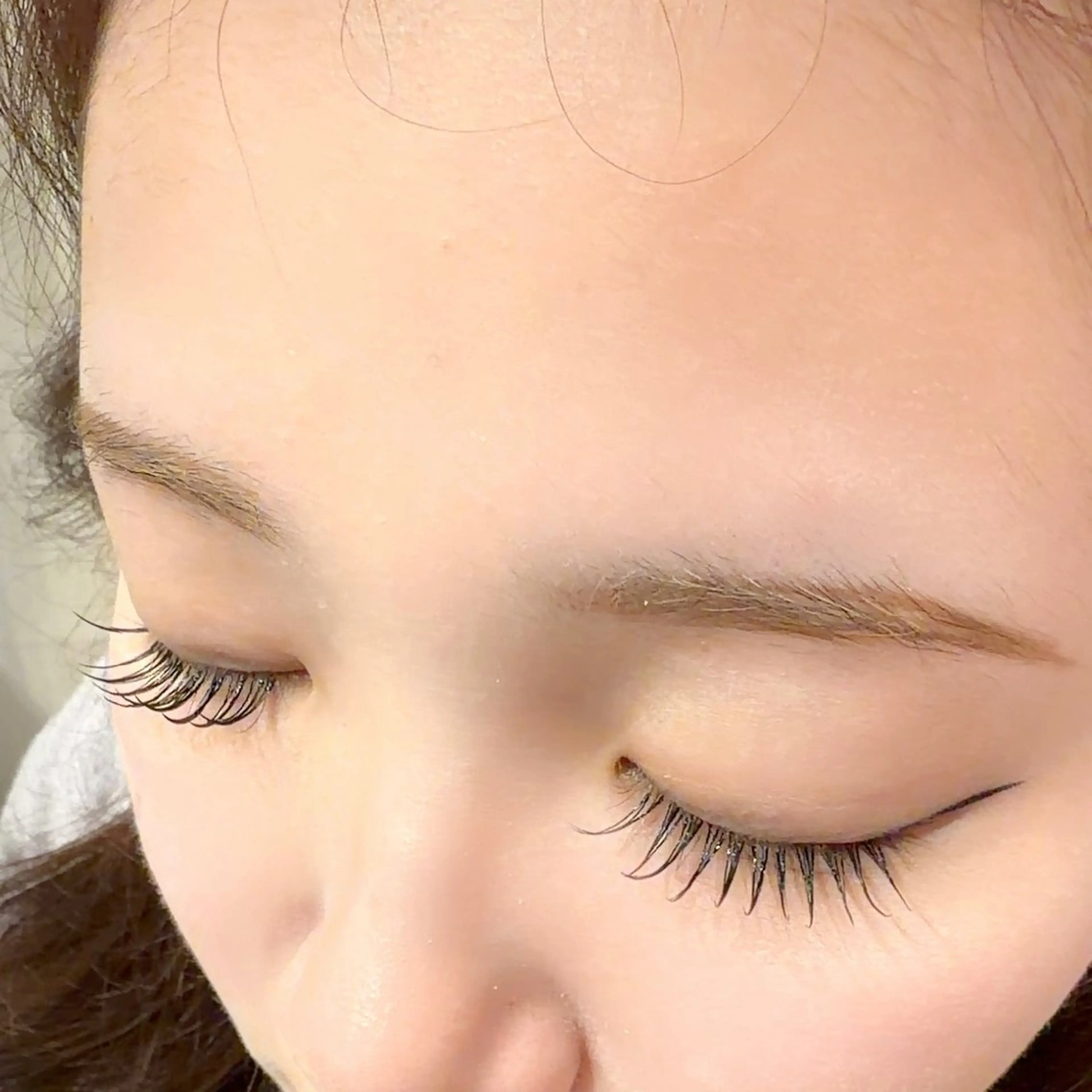 マツエク・マツパ 束感まつ毛 河方 紗希のマツエク・マツパデザイン