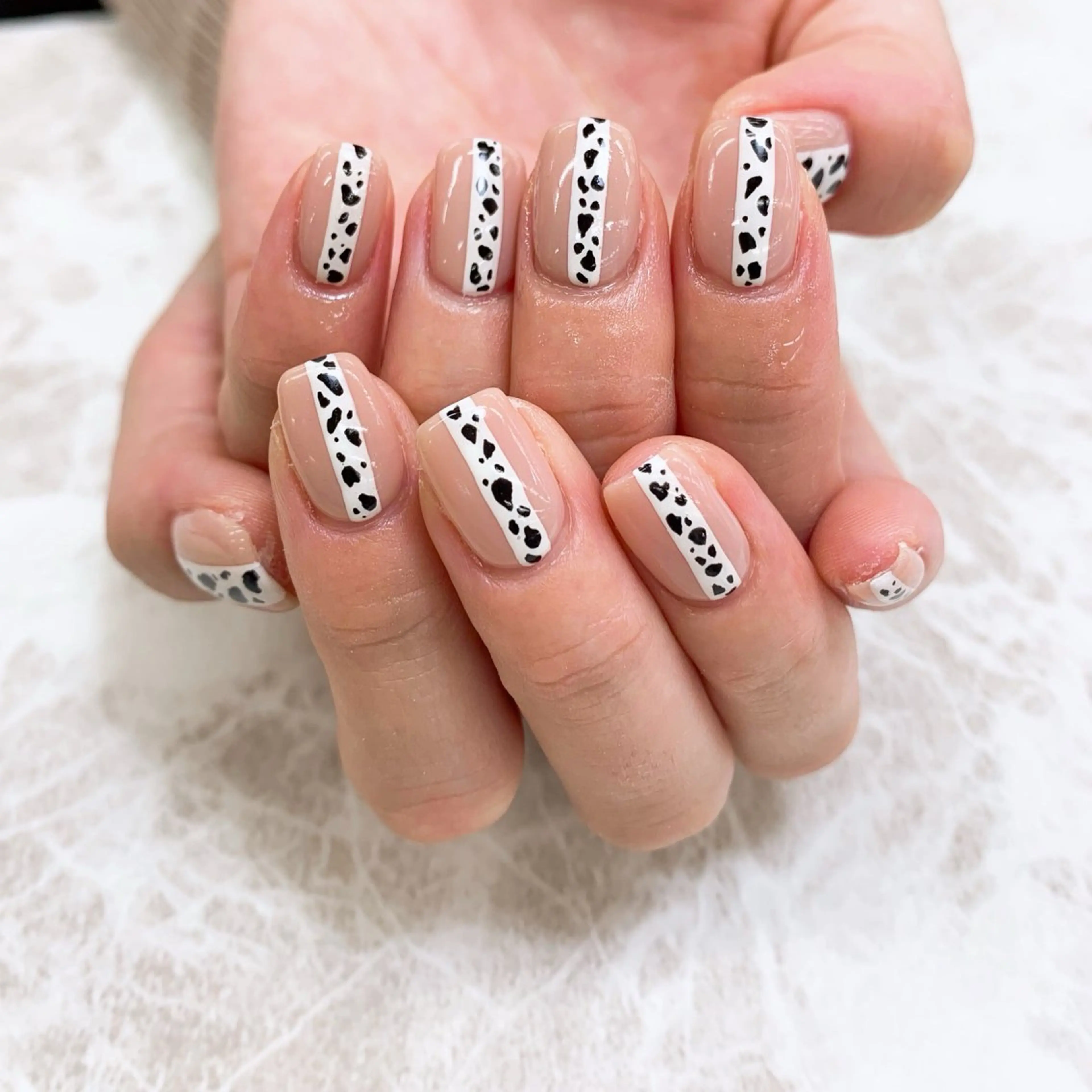 ネイル ⭐︎休業中の練習⭐︎ JNA認定講師髙橋のネイルデザイン