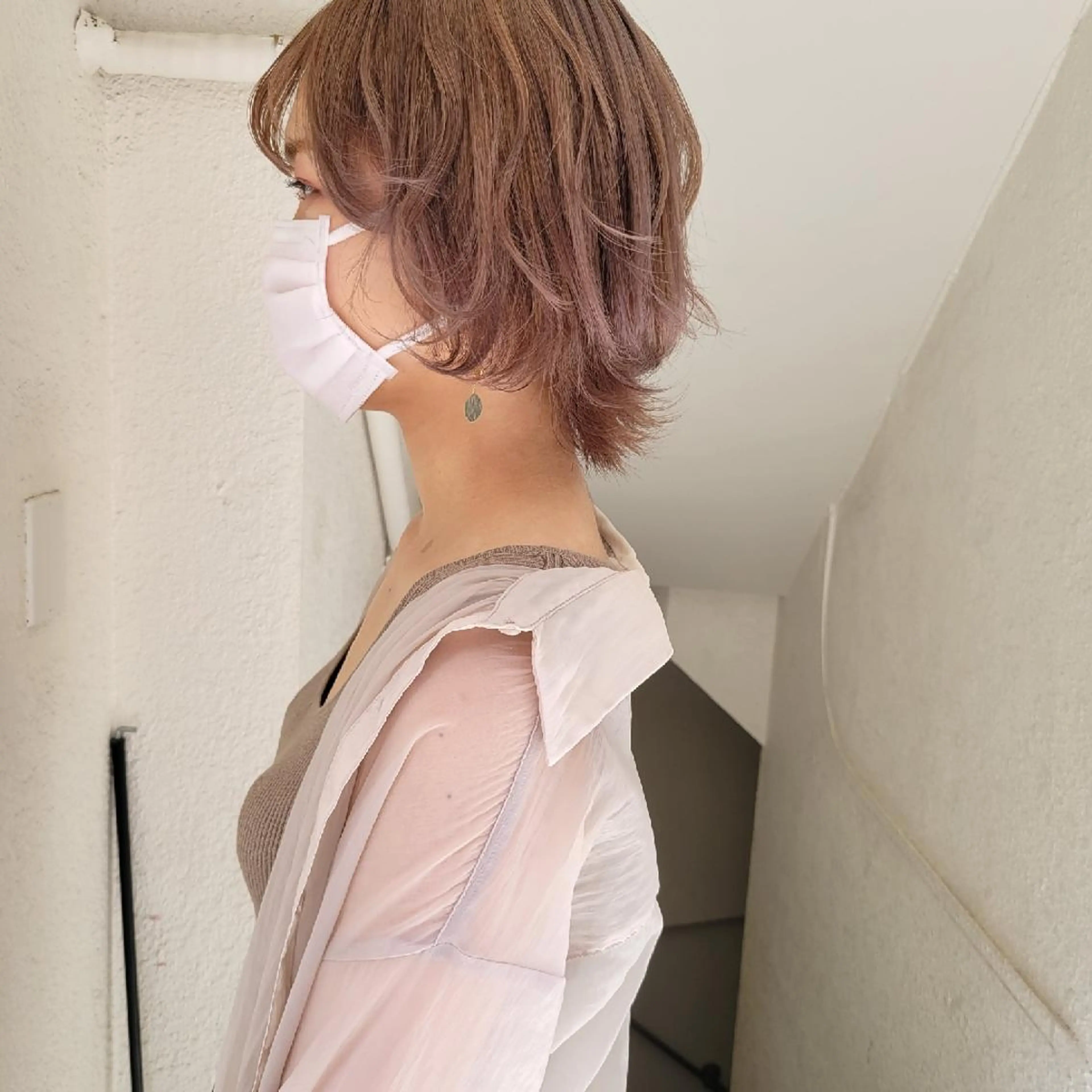 ショート カット ヘアカラー トリートメント 🇰🇷透明感×ハイ トーン🌟tomoのヘアスタイル