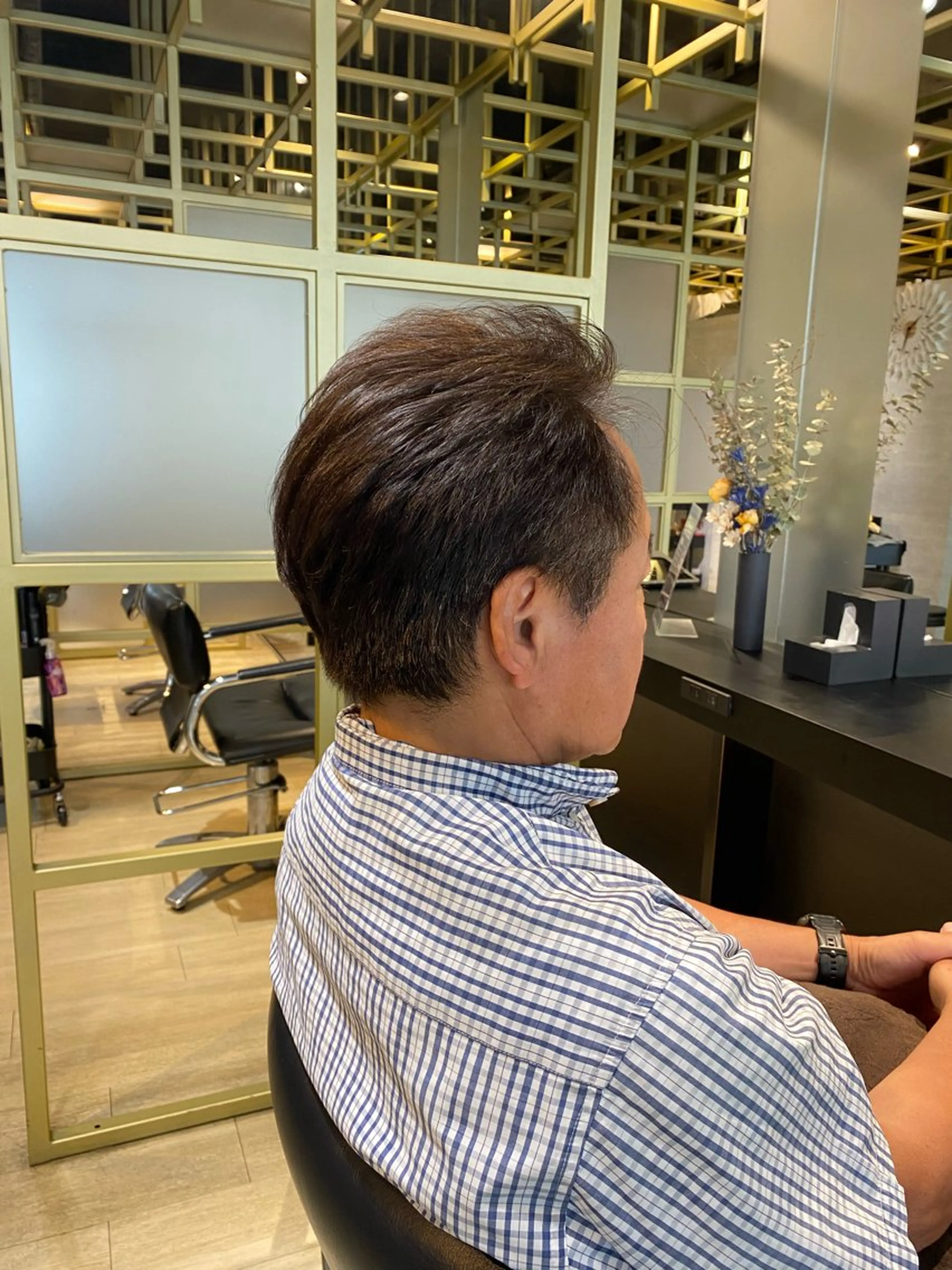 パーマ メンズ モデル/武蔵新城 /あやな🎀のヘアスタイル