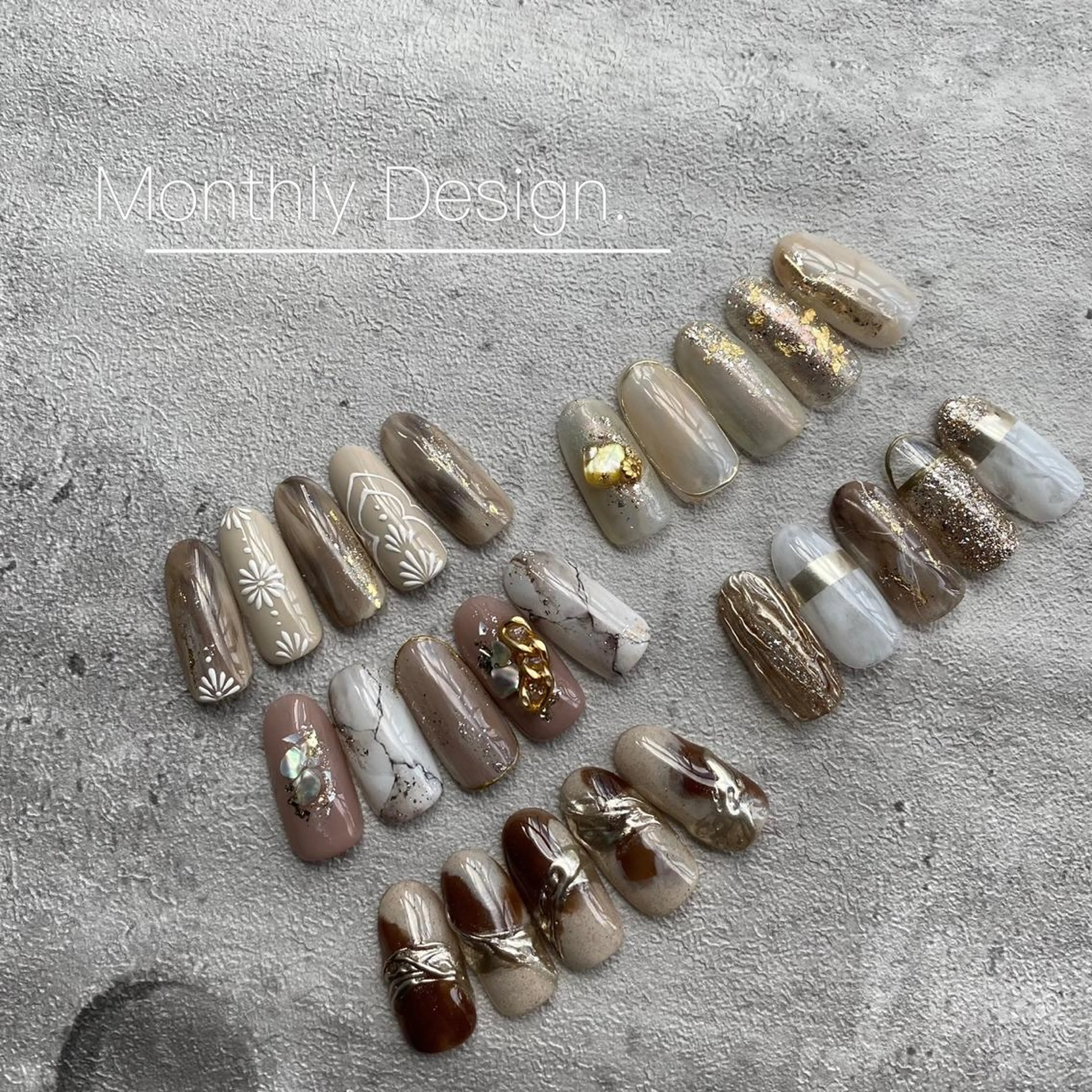 ネイル RounGe Nail&Eyelash所属・葛西 佑香のネイルデザイン