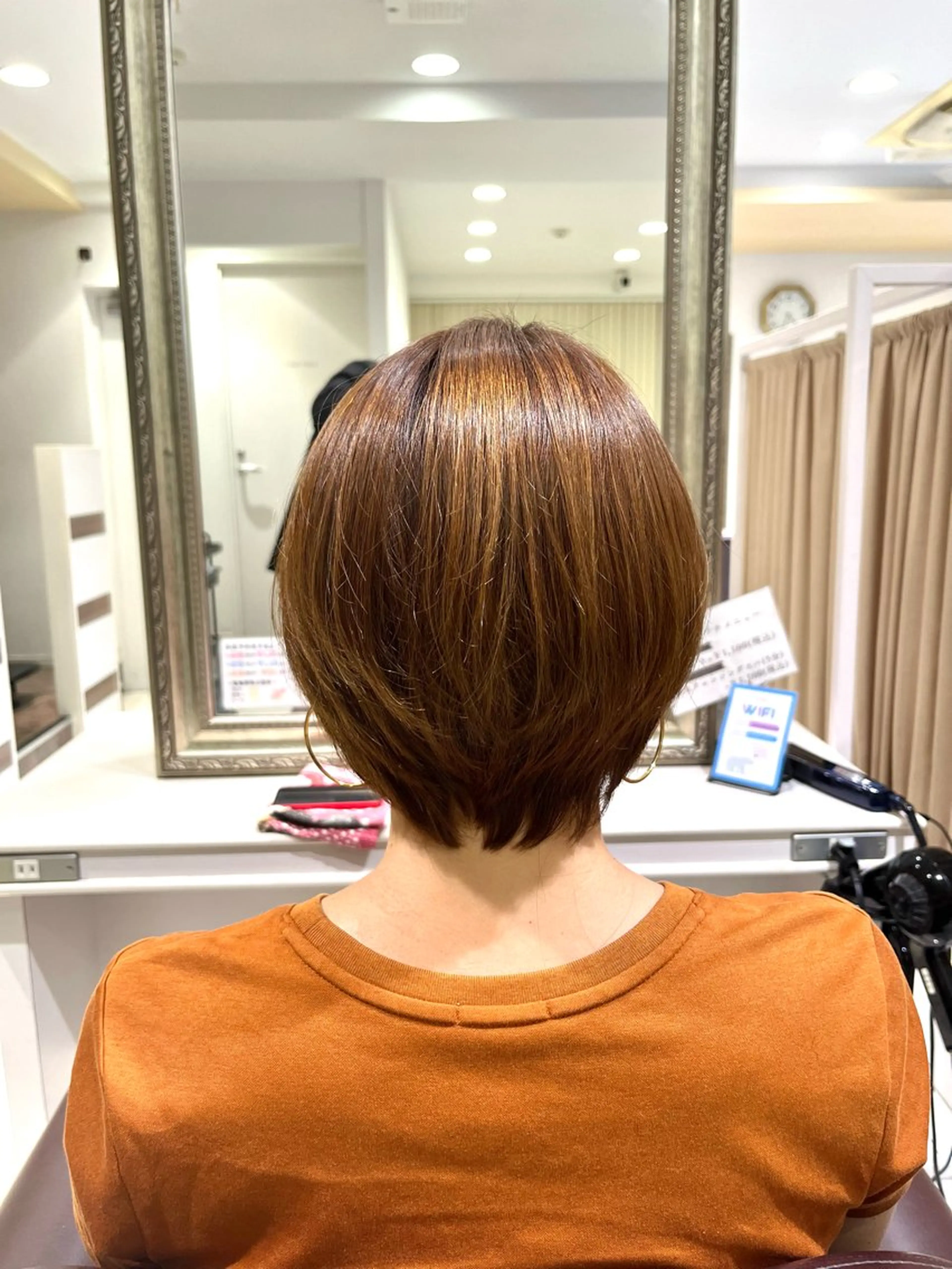 ショート カット ヘアカラー 佐々木 拓海のヘアスタイル