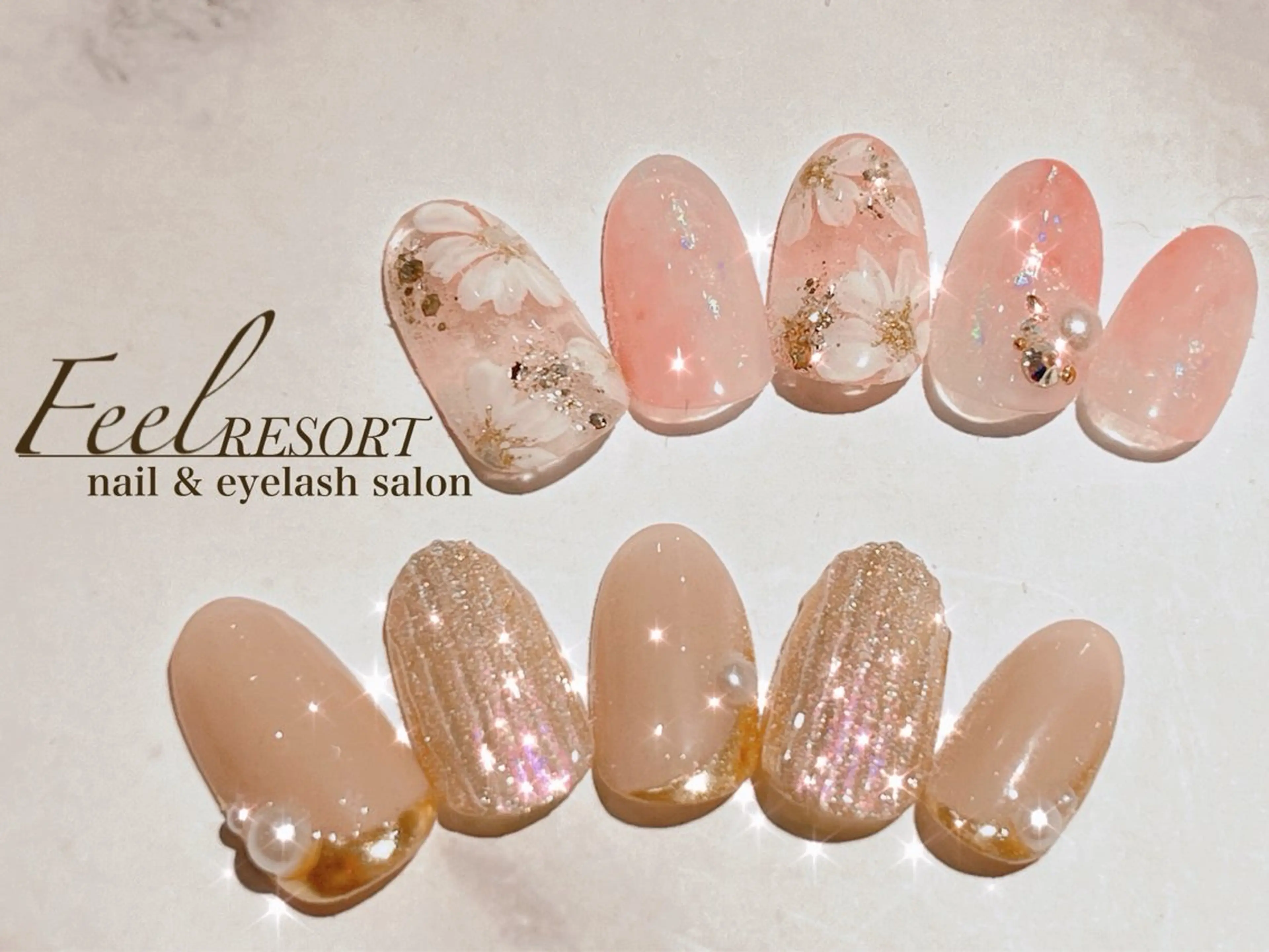 ネイル アートネイル 持ち込み ハンドネイル Lien（リアン） 銀座駅6分のネイルデザイン