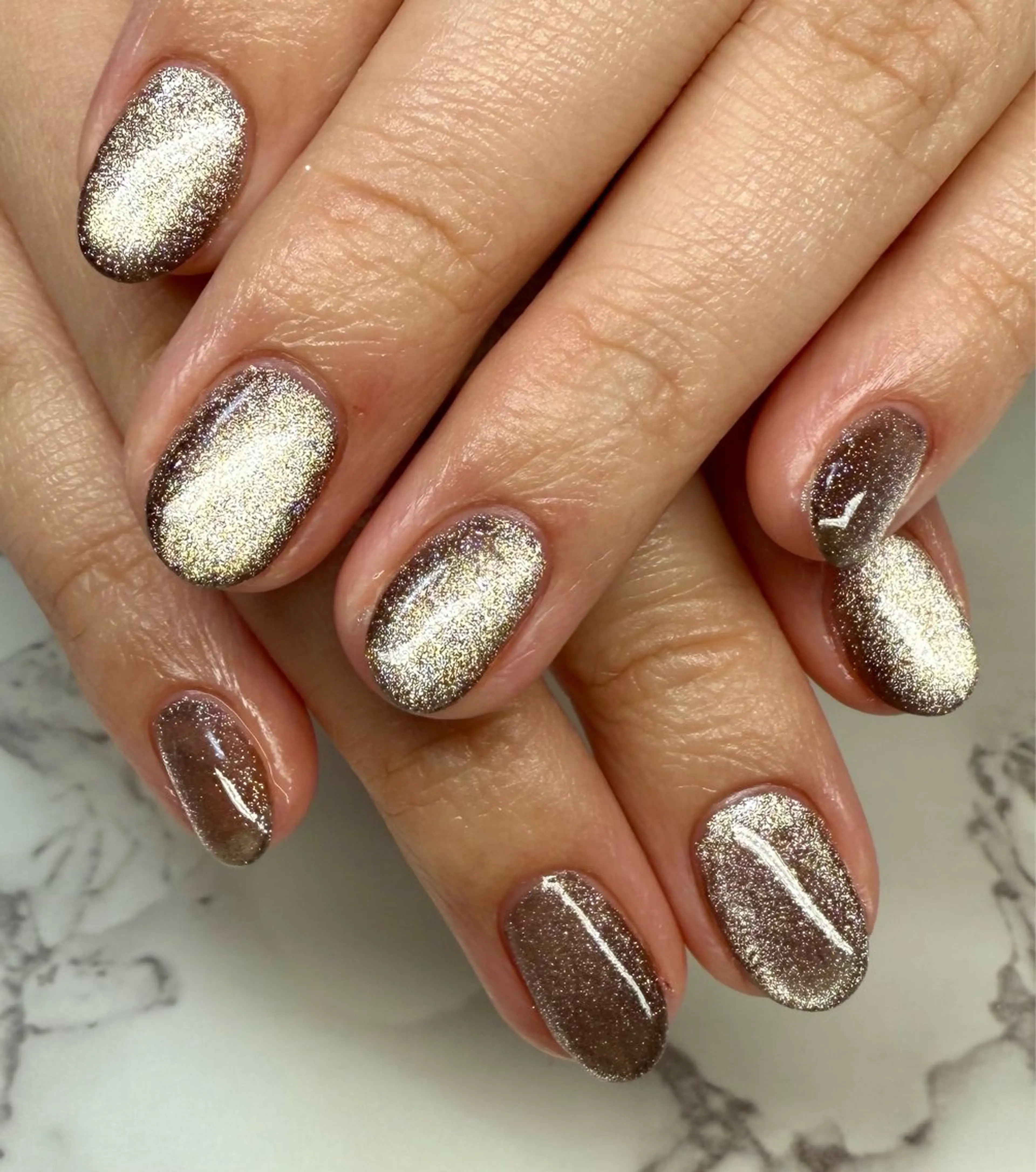 ネイル アートネイル チークネイル フレンチネイル キラキラネイル マグネットネイル Mai’s nailのネイルデザイン
