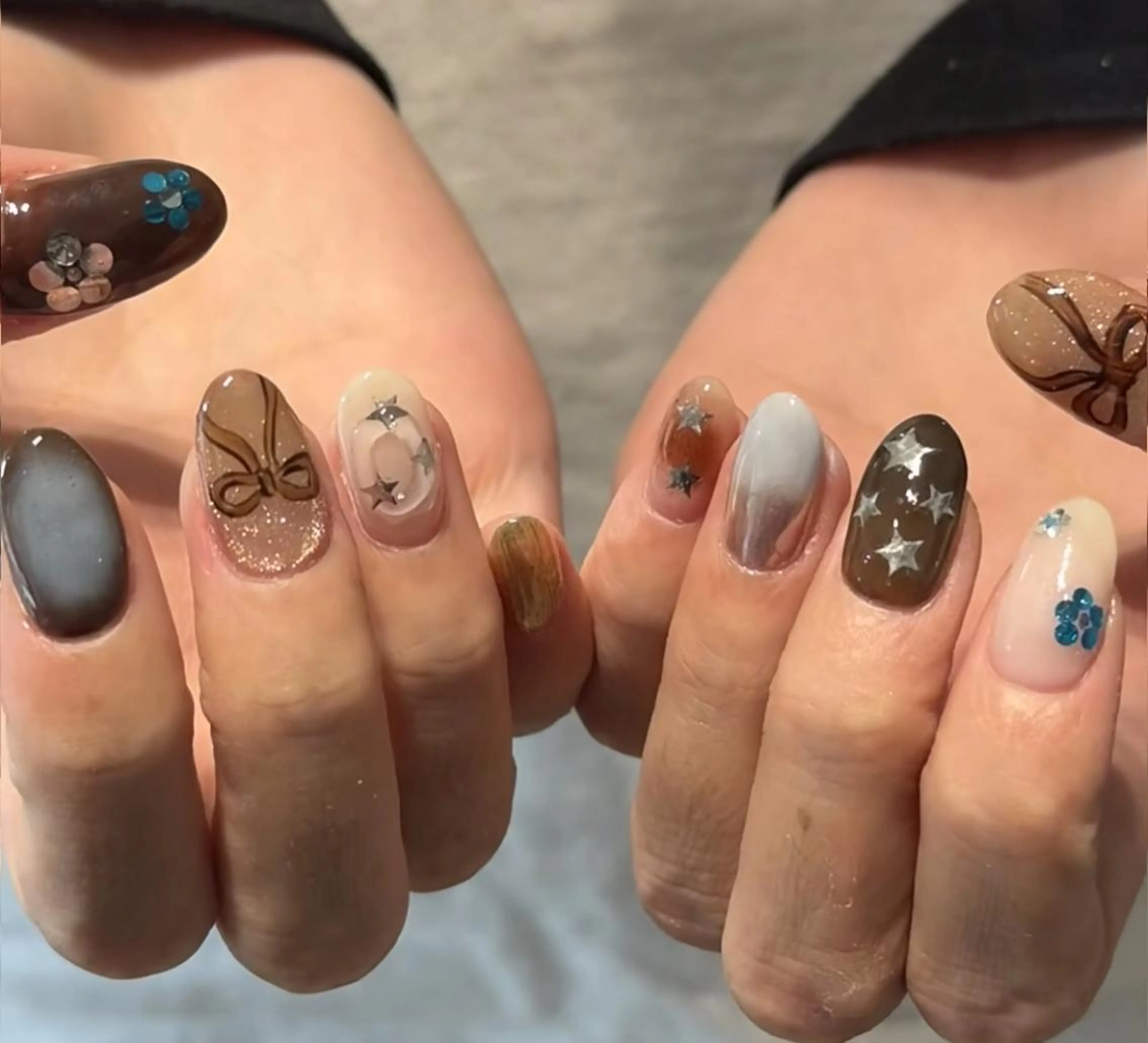 キッズ ハンドネイル Molly _nailのネイルデザイン