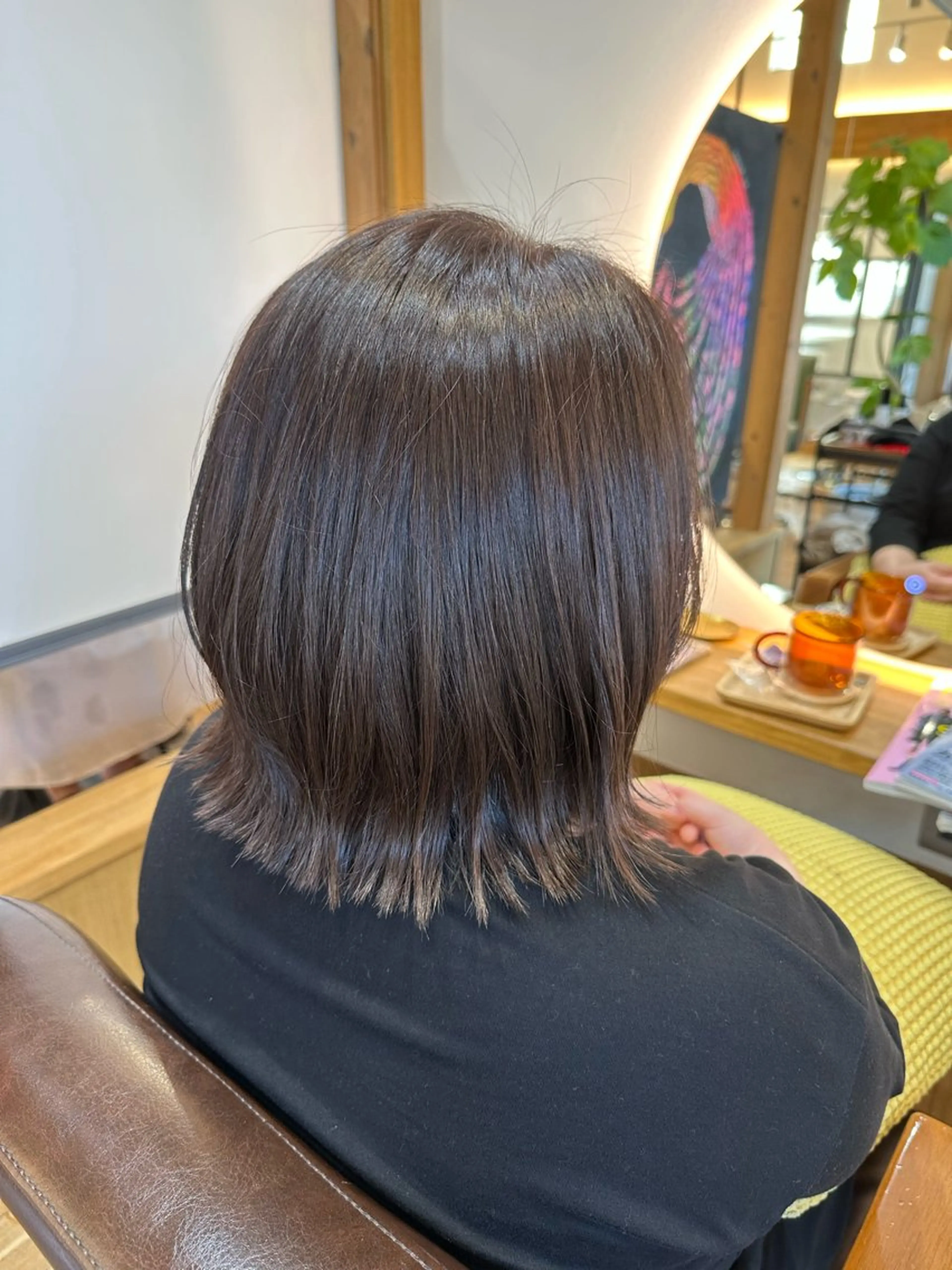 カラー 長谷川 那奈のヘアスタイル