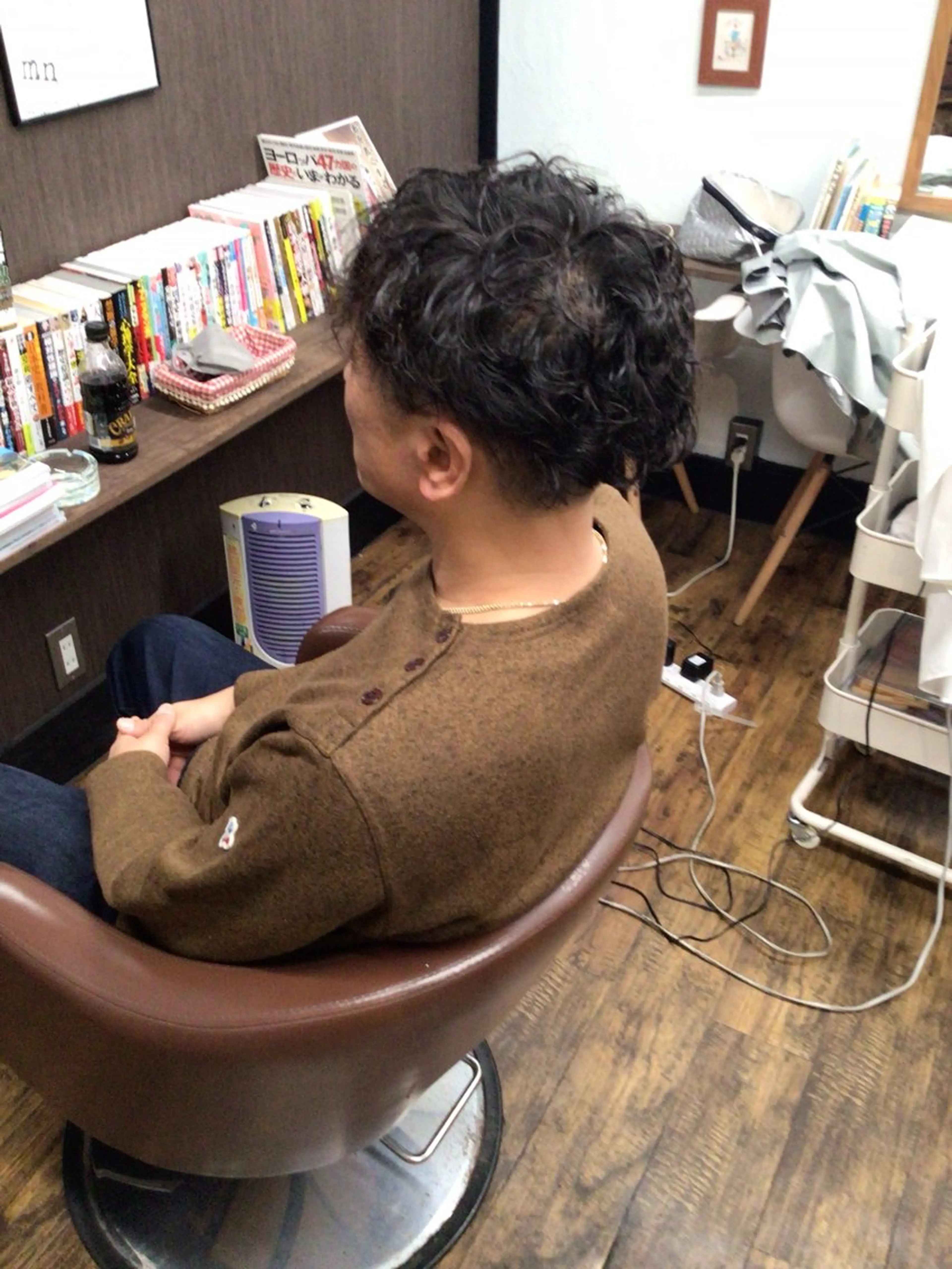 ショート カット パーマ 香川 裕基のヘアスタイル