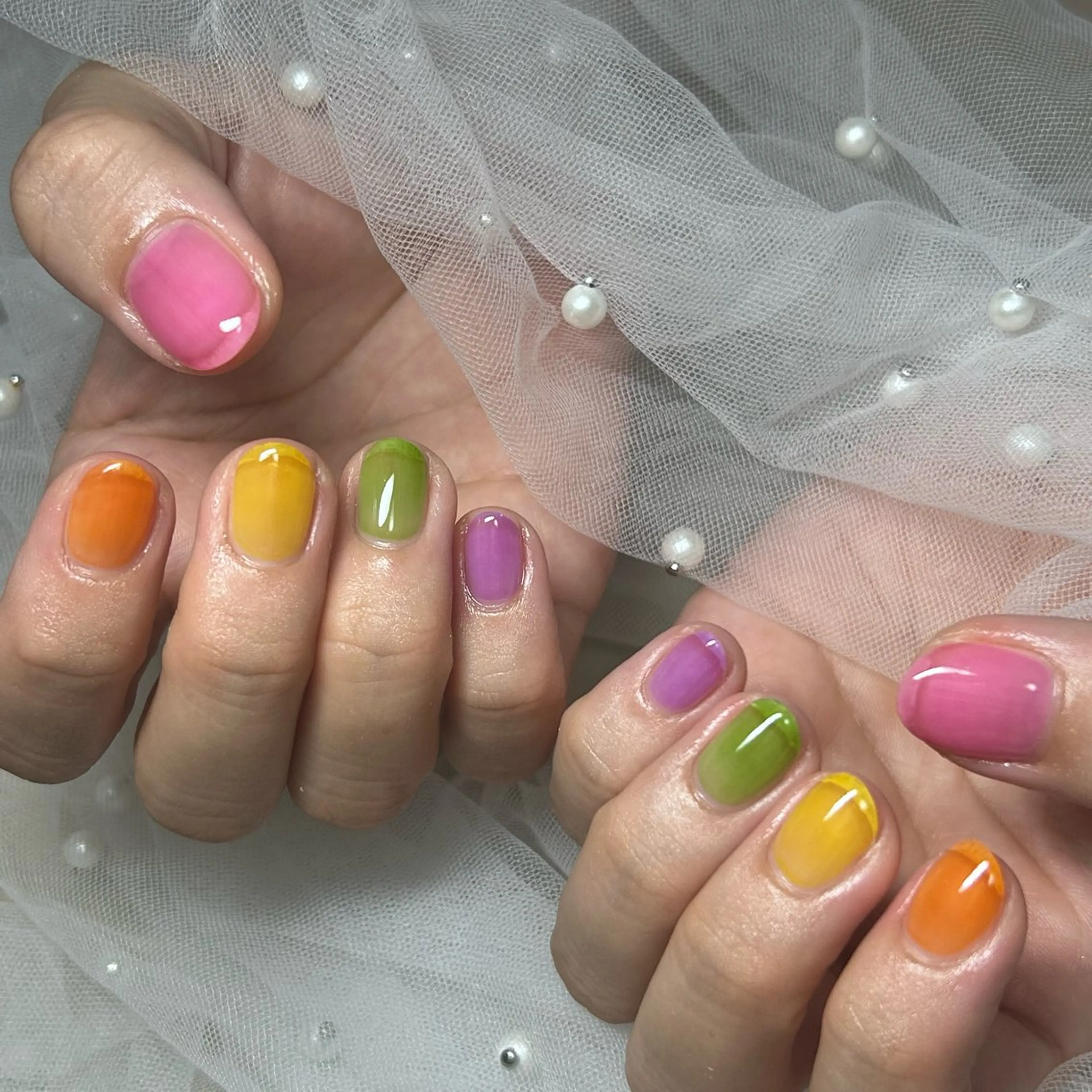 ネイル ハンドネイル Rosy Nailのネイルデザイン