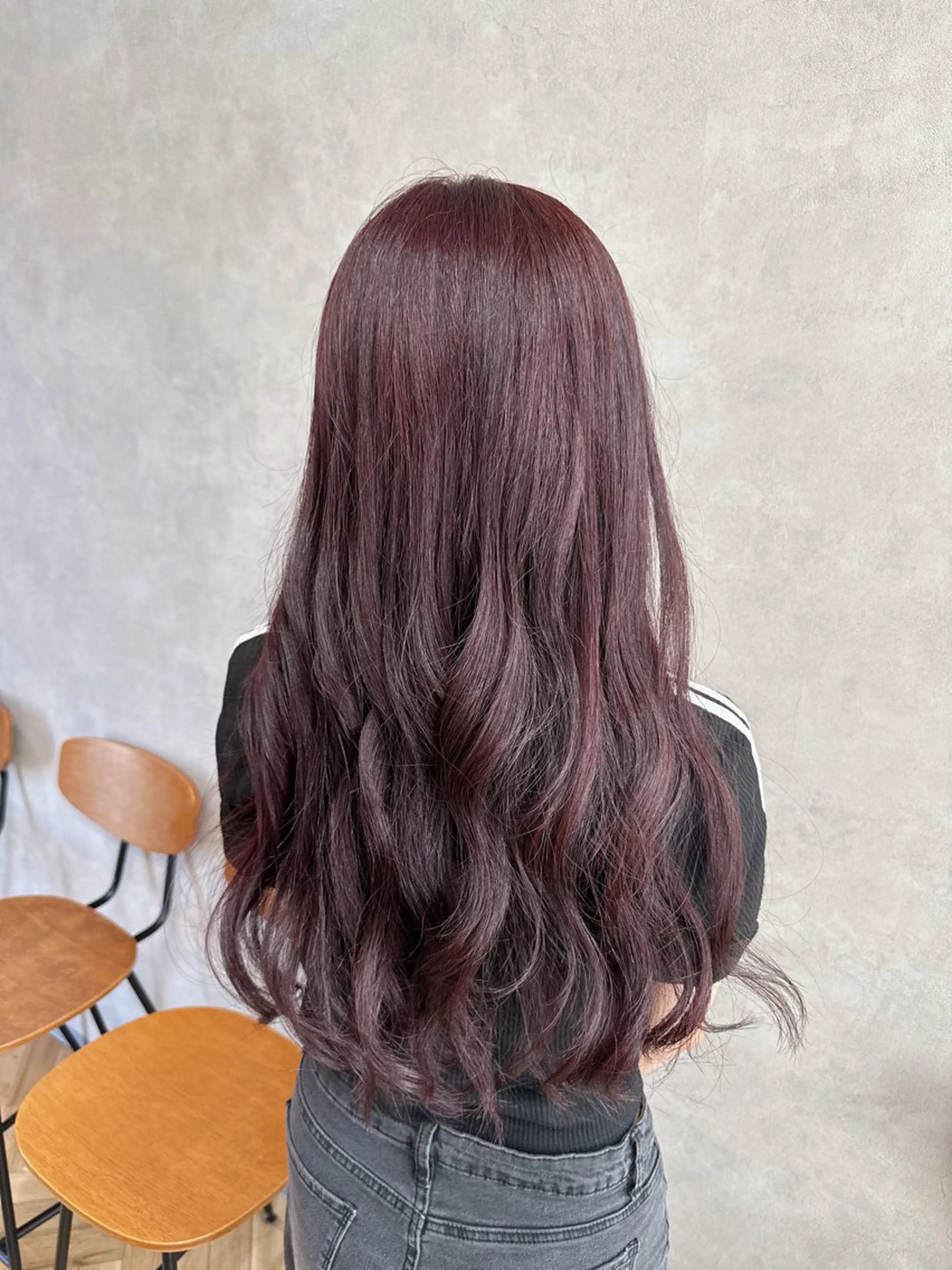 ロング カラー カット ヘアカラー 伶風/ボブ/ ハッシュカットのヘアスタイル