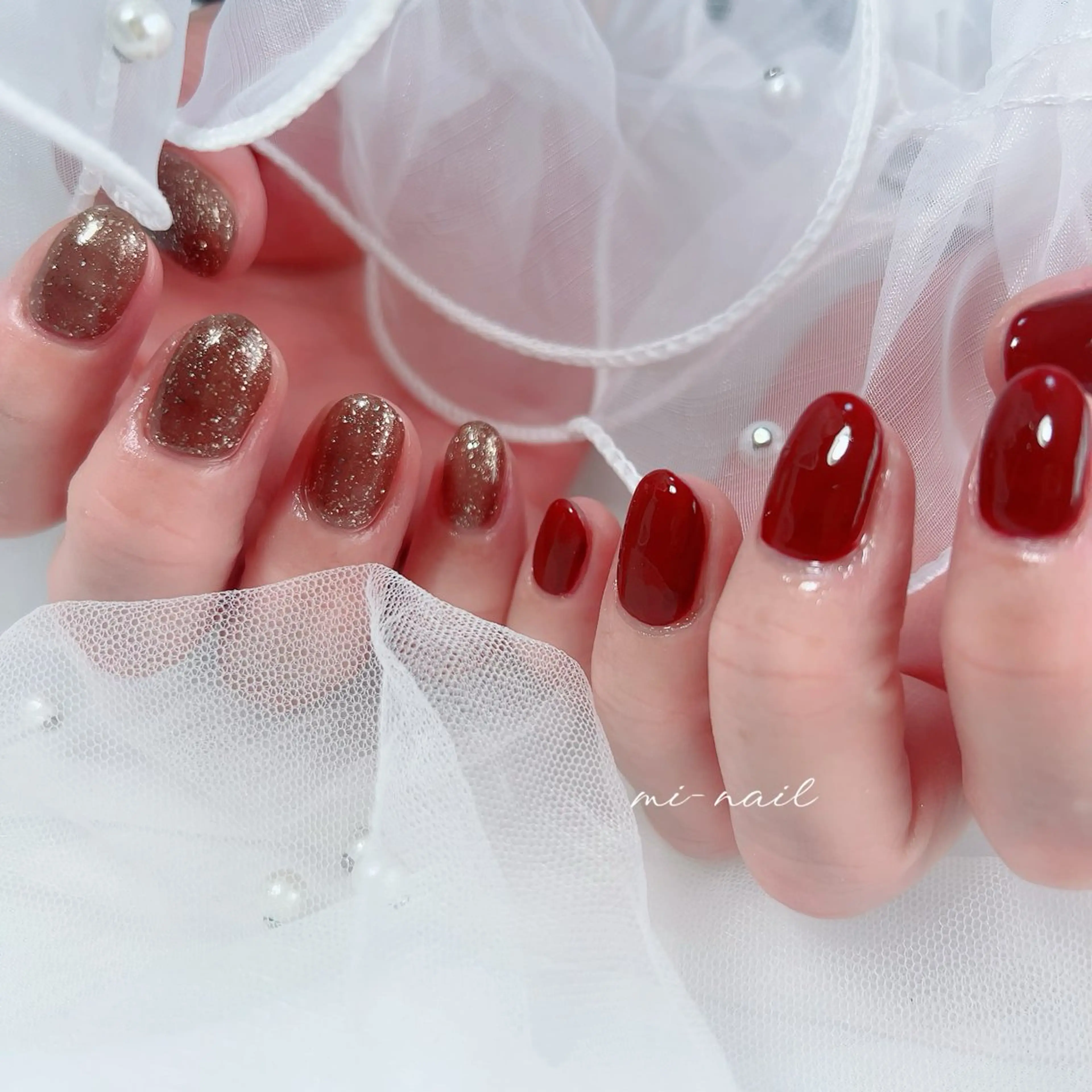 ネイル ハンドネイル ..mi_nail..所属・..mi-nail ..のネイルデザイン