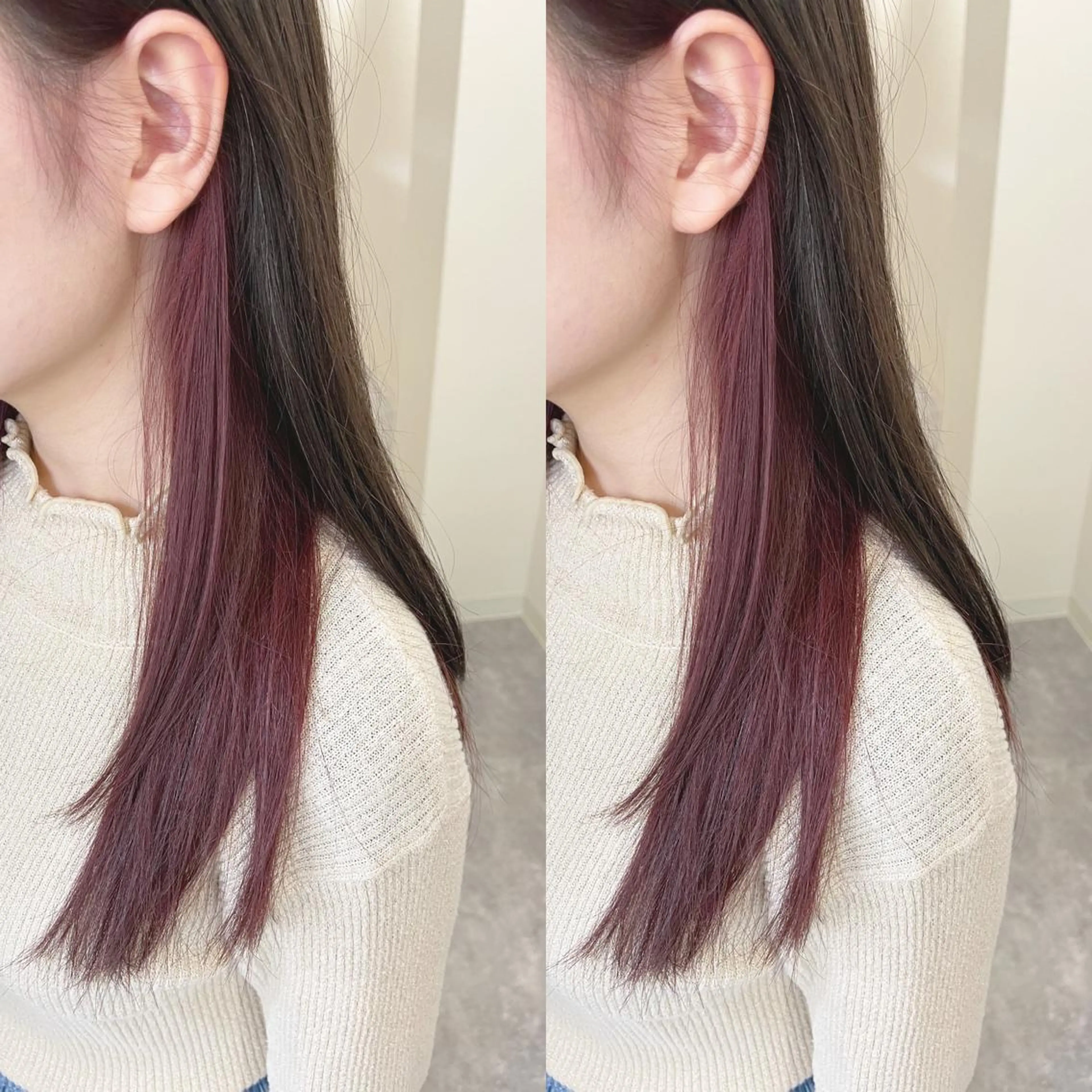 セミロング H所属・H (エイチ) 烏丸御池店のヘアスタイル