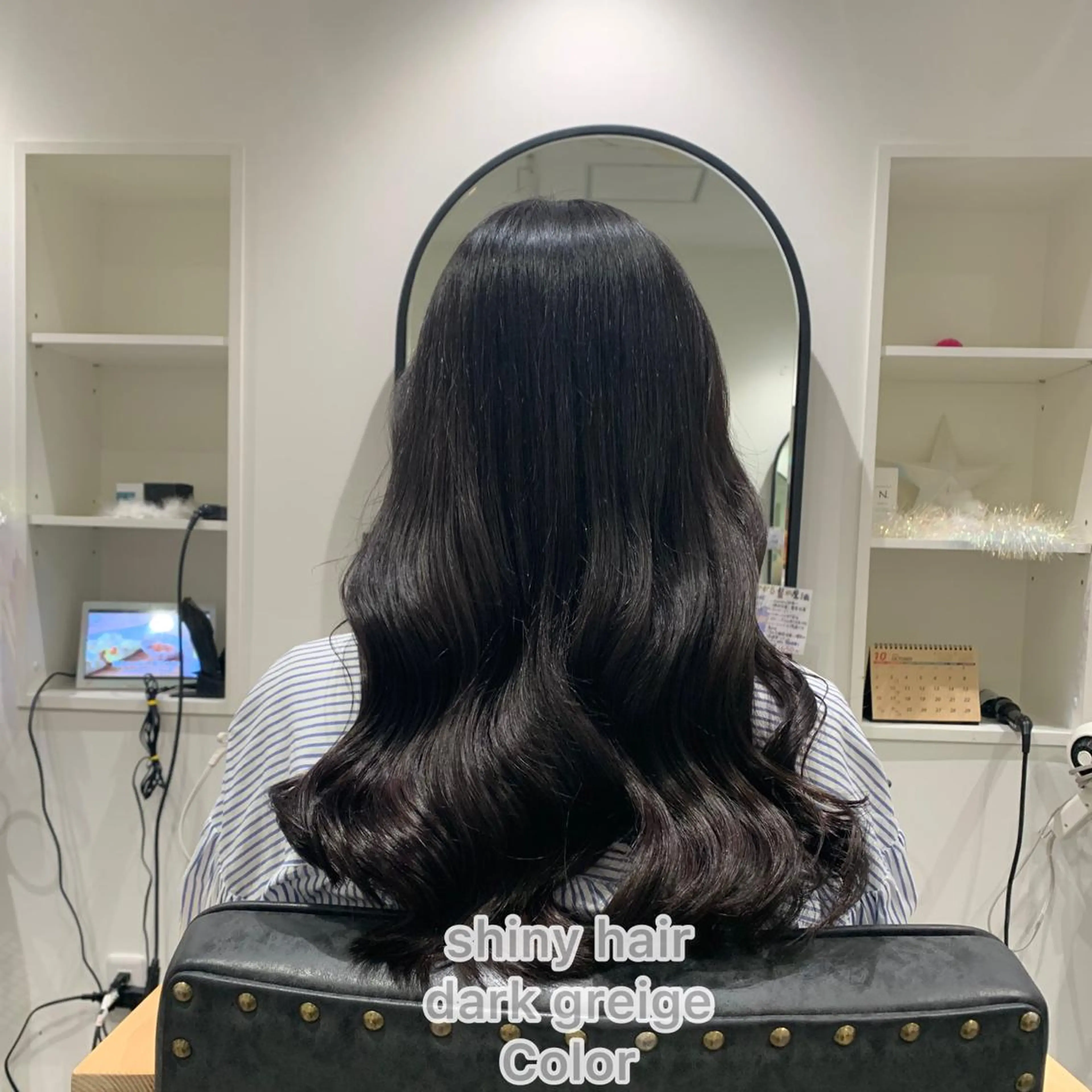 セミロング カラー 透明感カラー 艶髪レイヤー上田 紗也🇰🇷💗のヘアスタイル