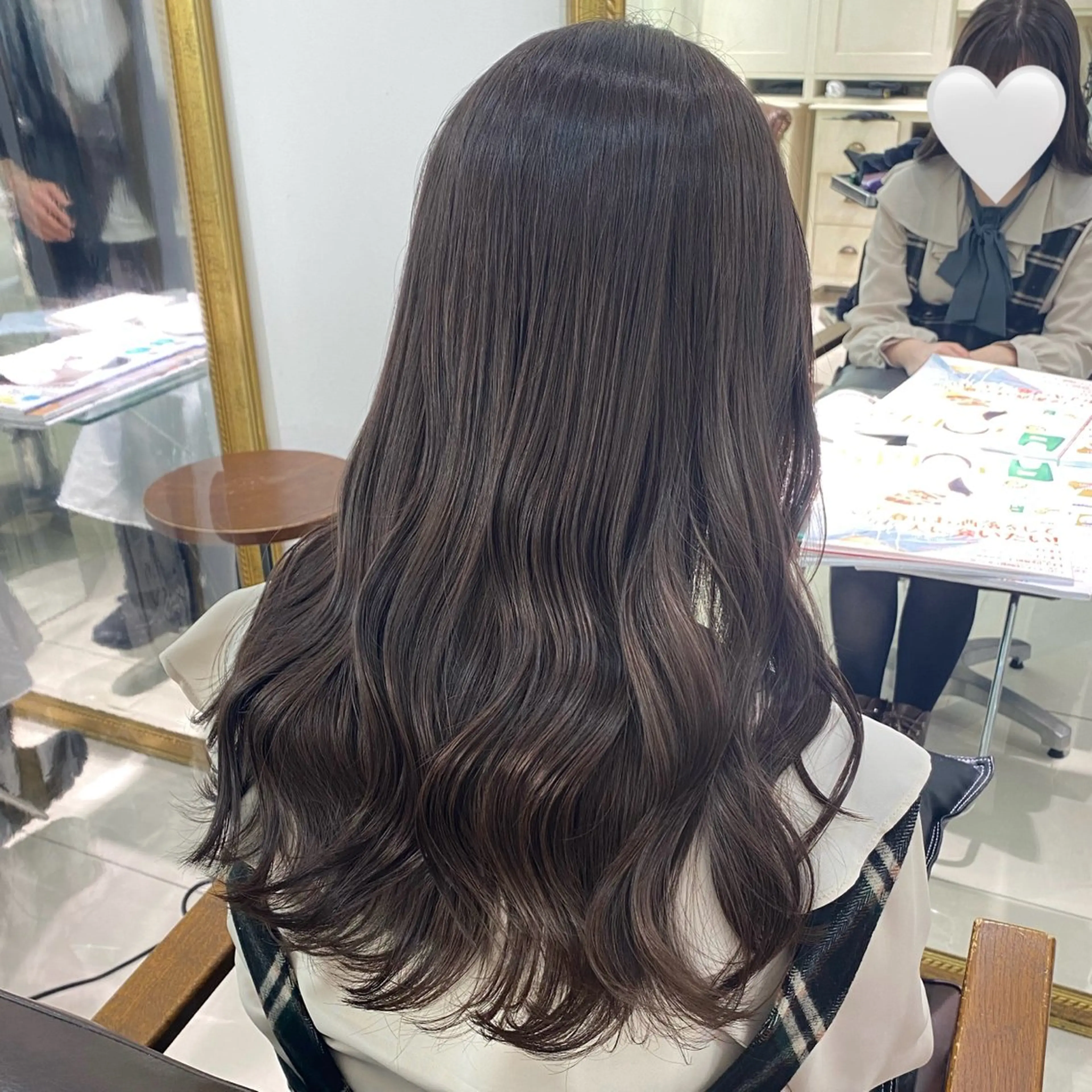 ロング カラー 透明感カラー 古山 結季🌙🖤のヘアスタイル