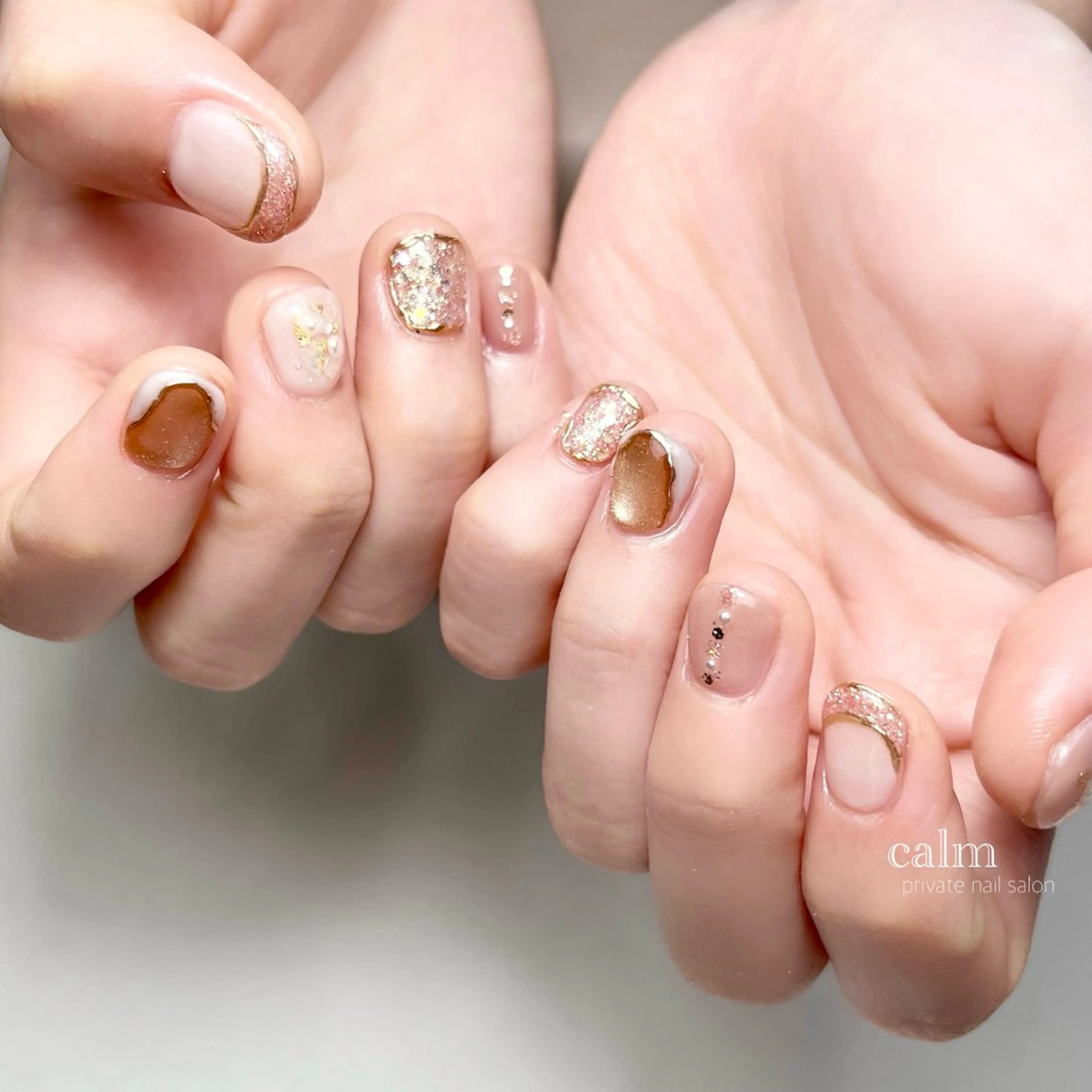 ネイル ハンドネイル calm 〔ｶｰﾑ〕のネイルデザイン