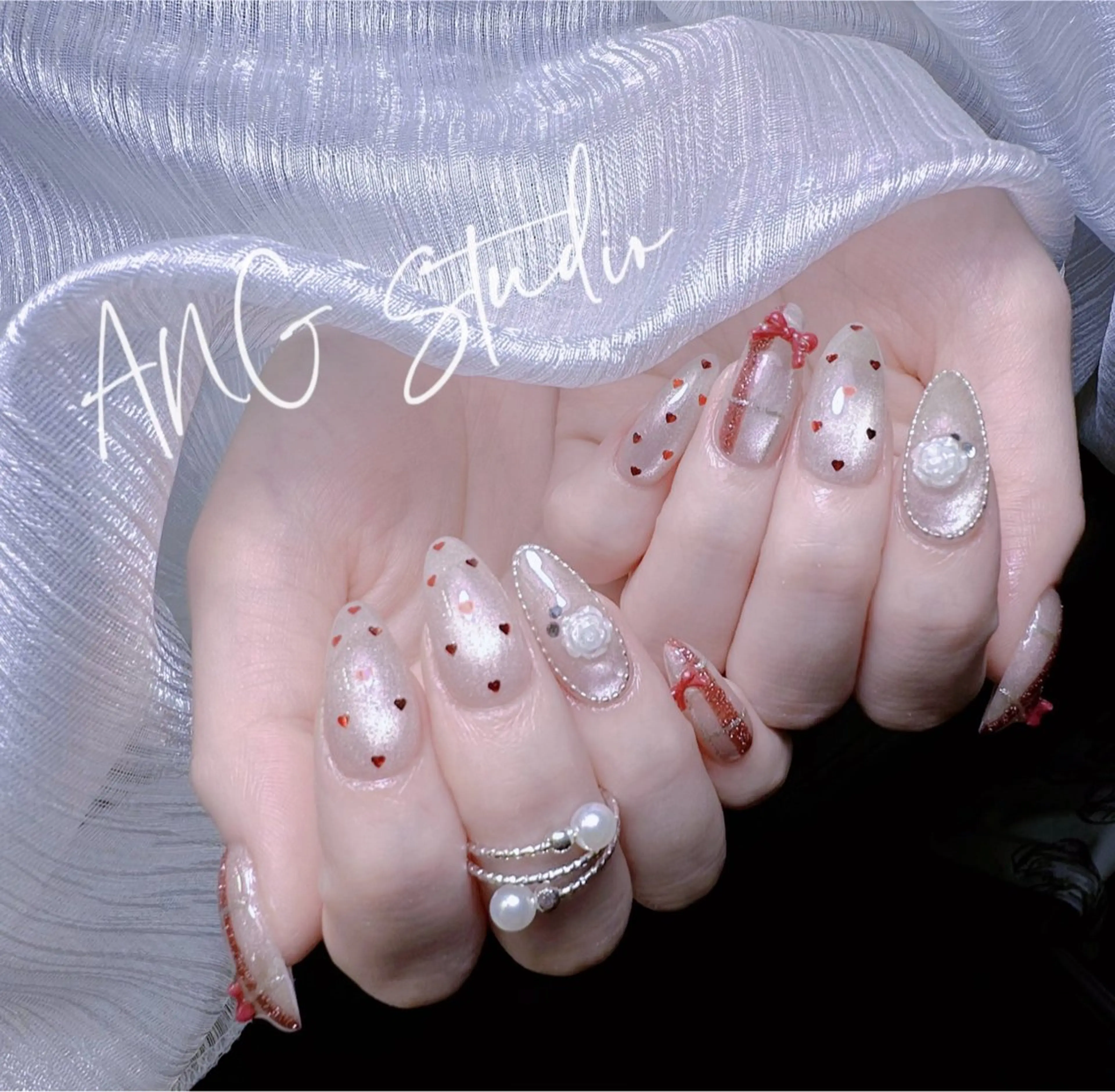 ネイル ハンドネイル ハンドケア ANG Studioのネイルデザイン