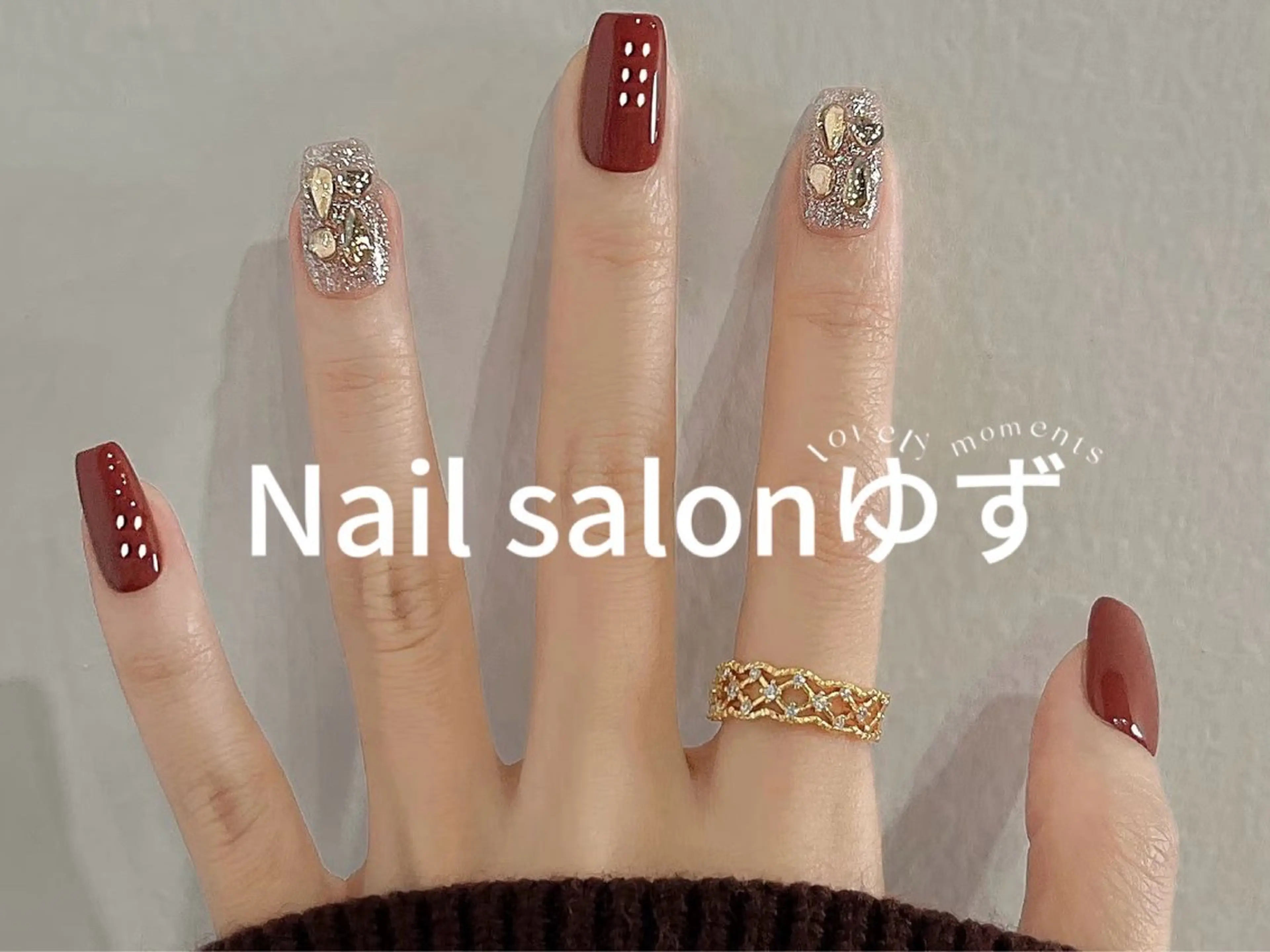 ネイル ハンドネイル ネイルサロン ゆずのネイルデザイン