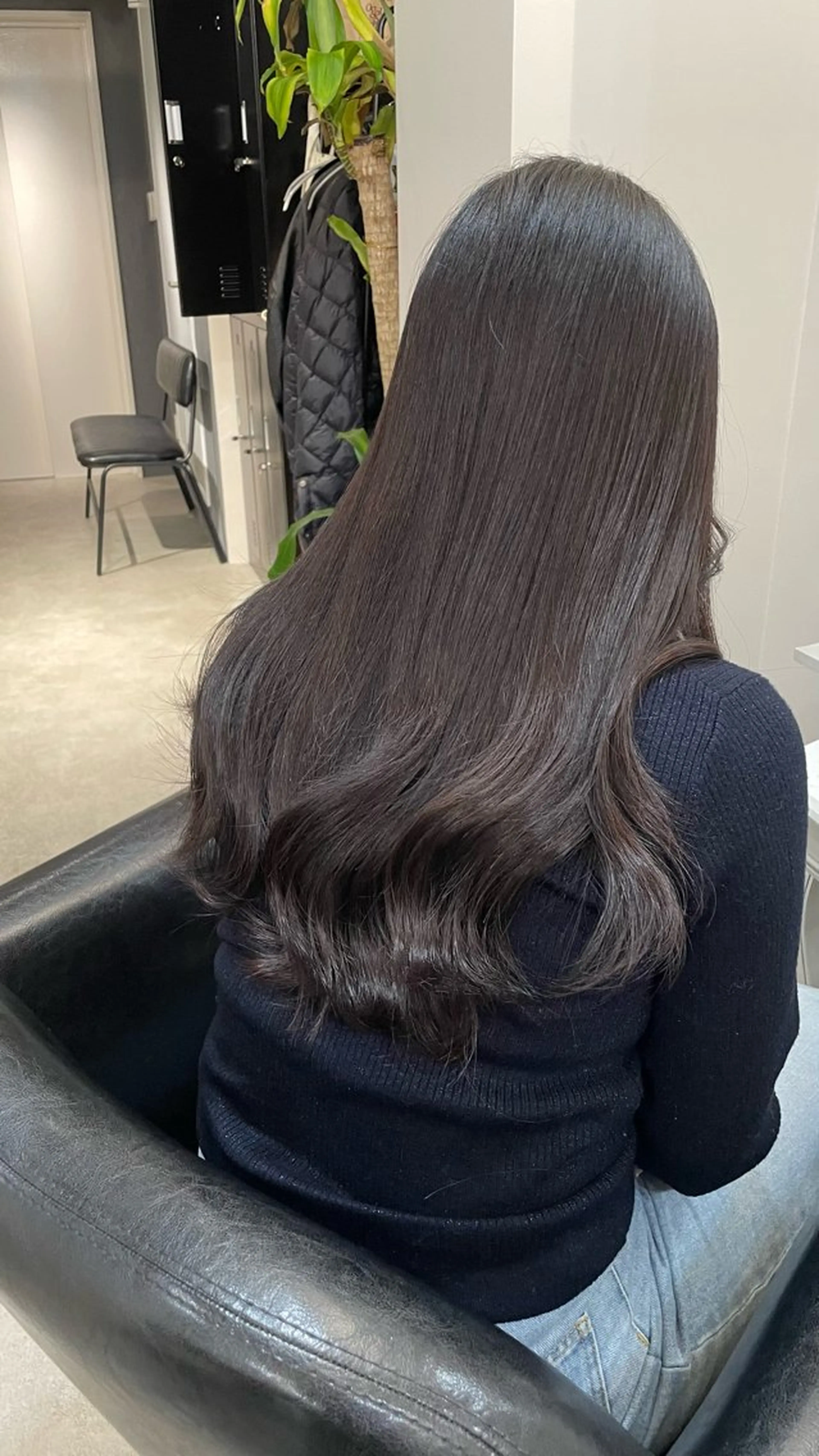 ロング カラー ブラウンカラー バレイヤージュモデル 募集👒ヨンスクのヘアスタイル