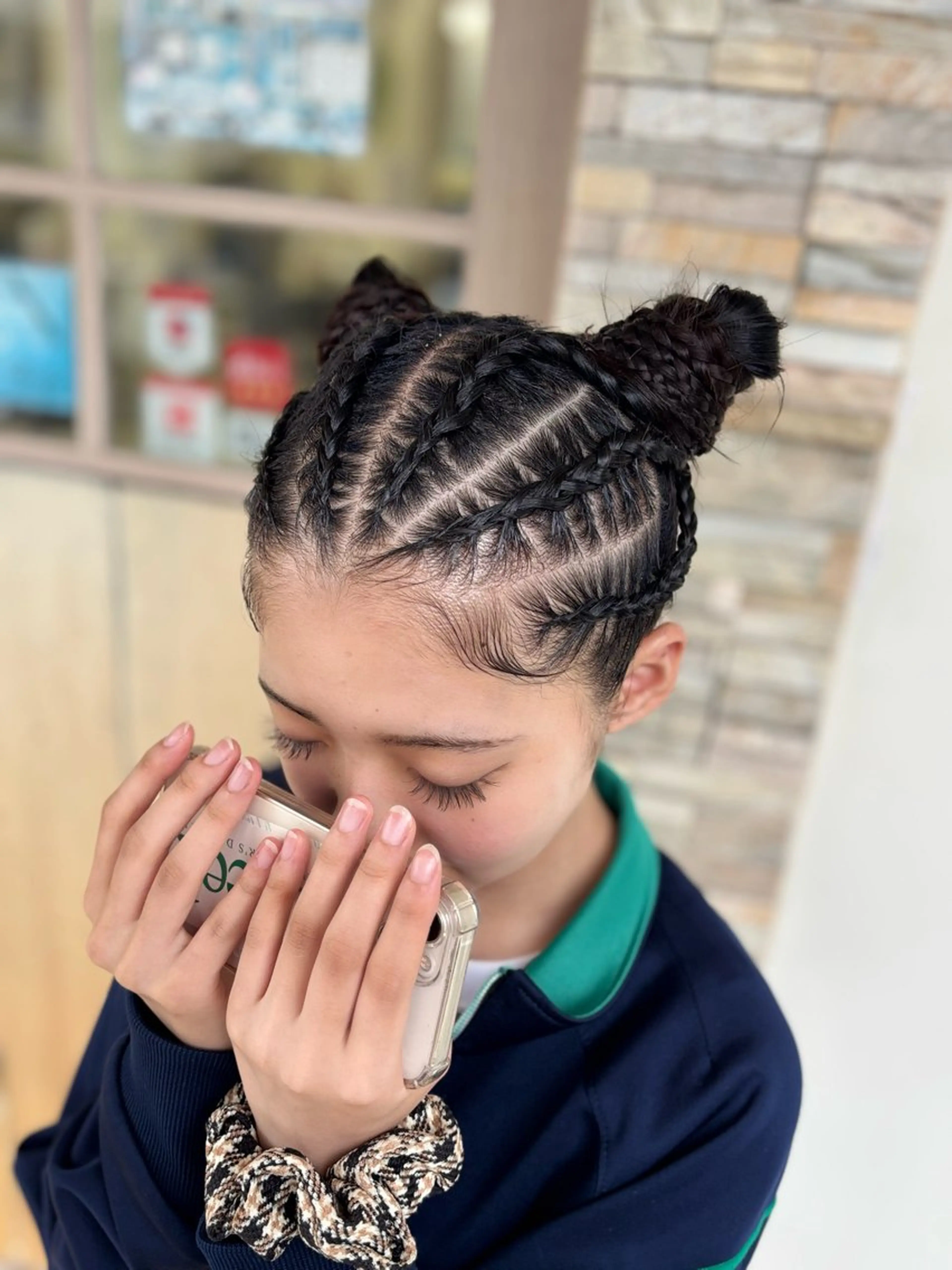 ヘアセット 艶カラー🫧/シール エクステRYOKAのヘアスタイル