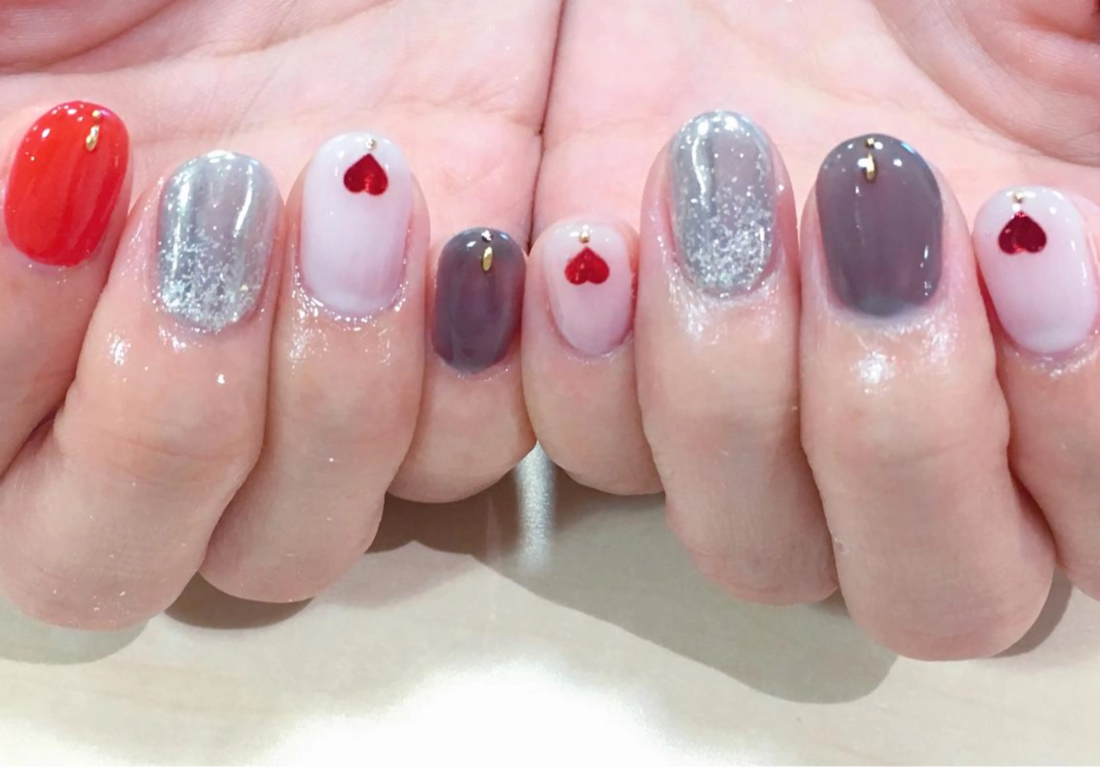 ネイル ハンドネイル にしぐち はるかのネイルデザイン