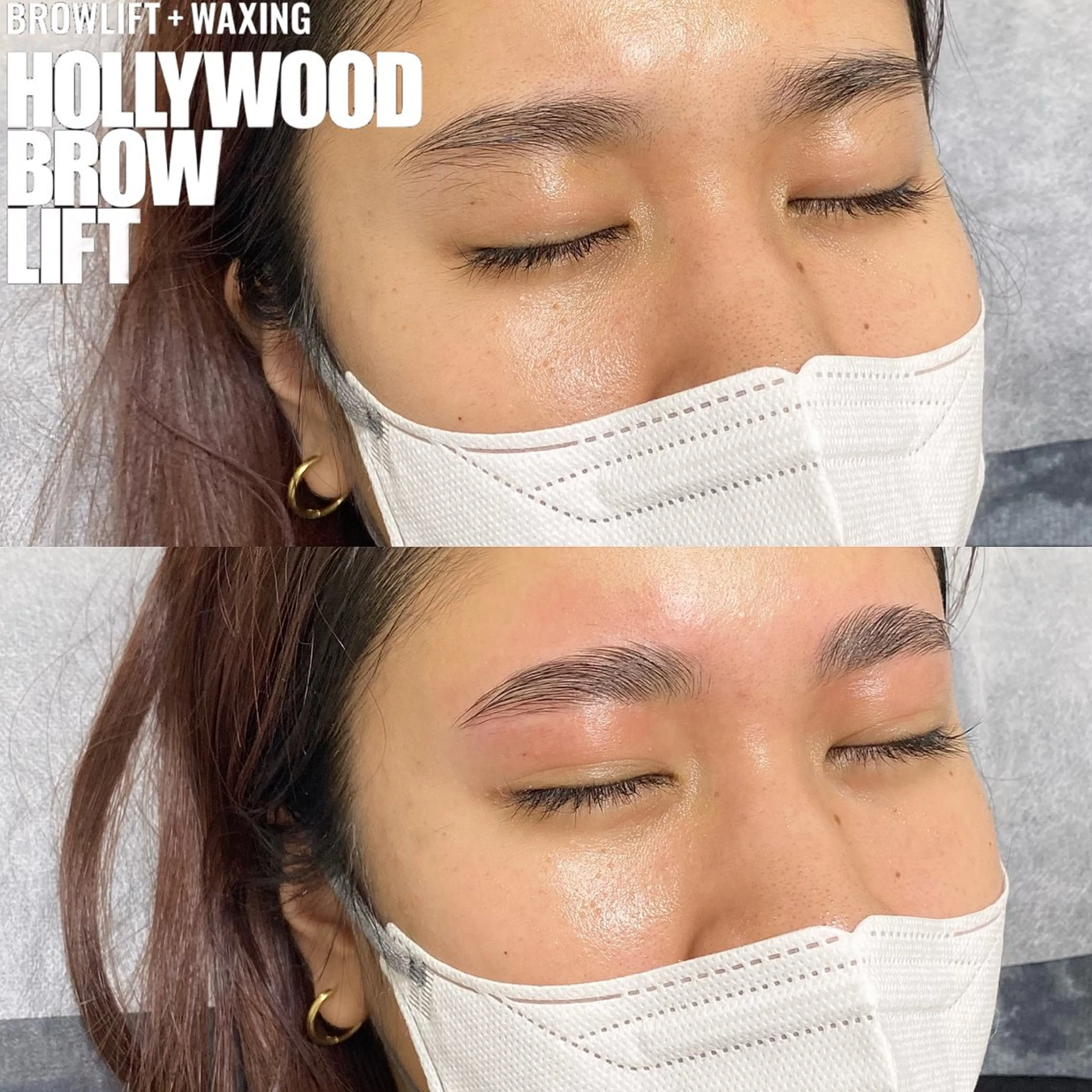 アイブロウ ハリウッドブロウリフト 眉毛ワックス脱毛 Three スリーの眉毛・アイブロウイメージ