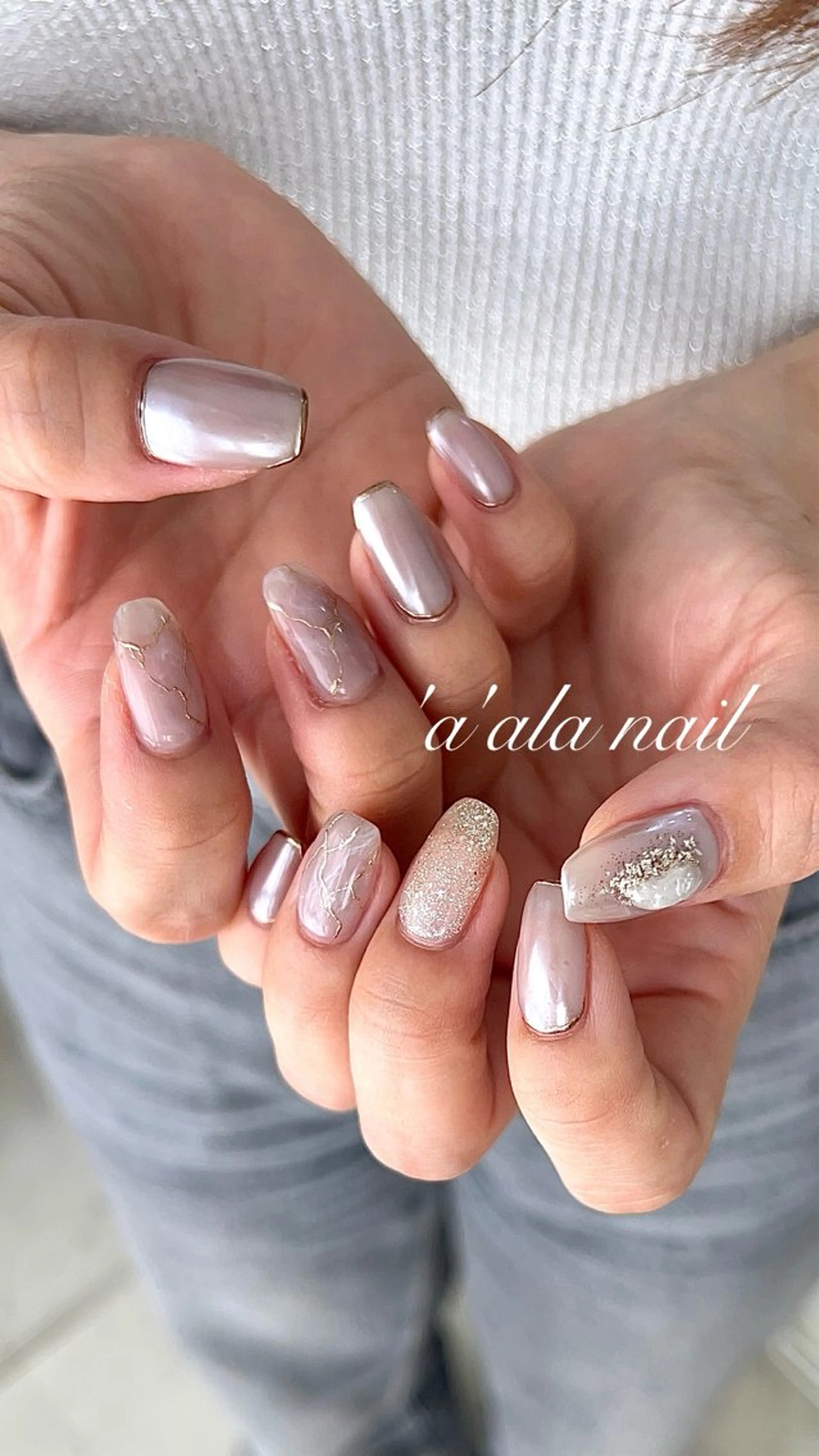 ネイル 'a'ala nailのネイルデザイン