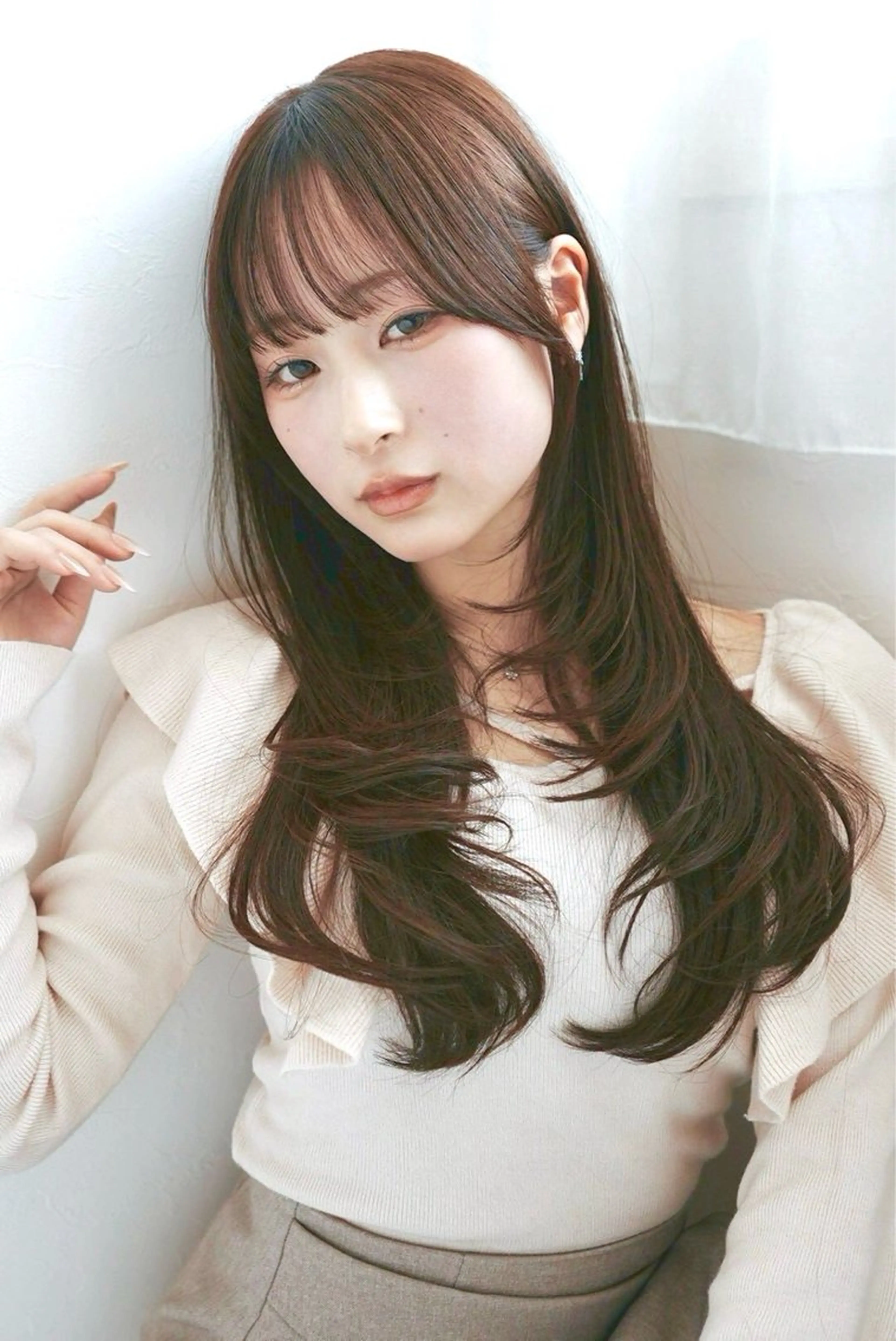 ロング カラー ハイレイヤー レイヤーカット カット ヘアカラー トリートメント 【ショート/ レイヤーボブ】🐯馨のヘアスタイル