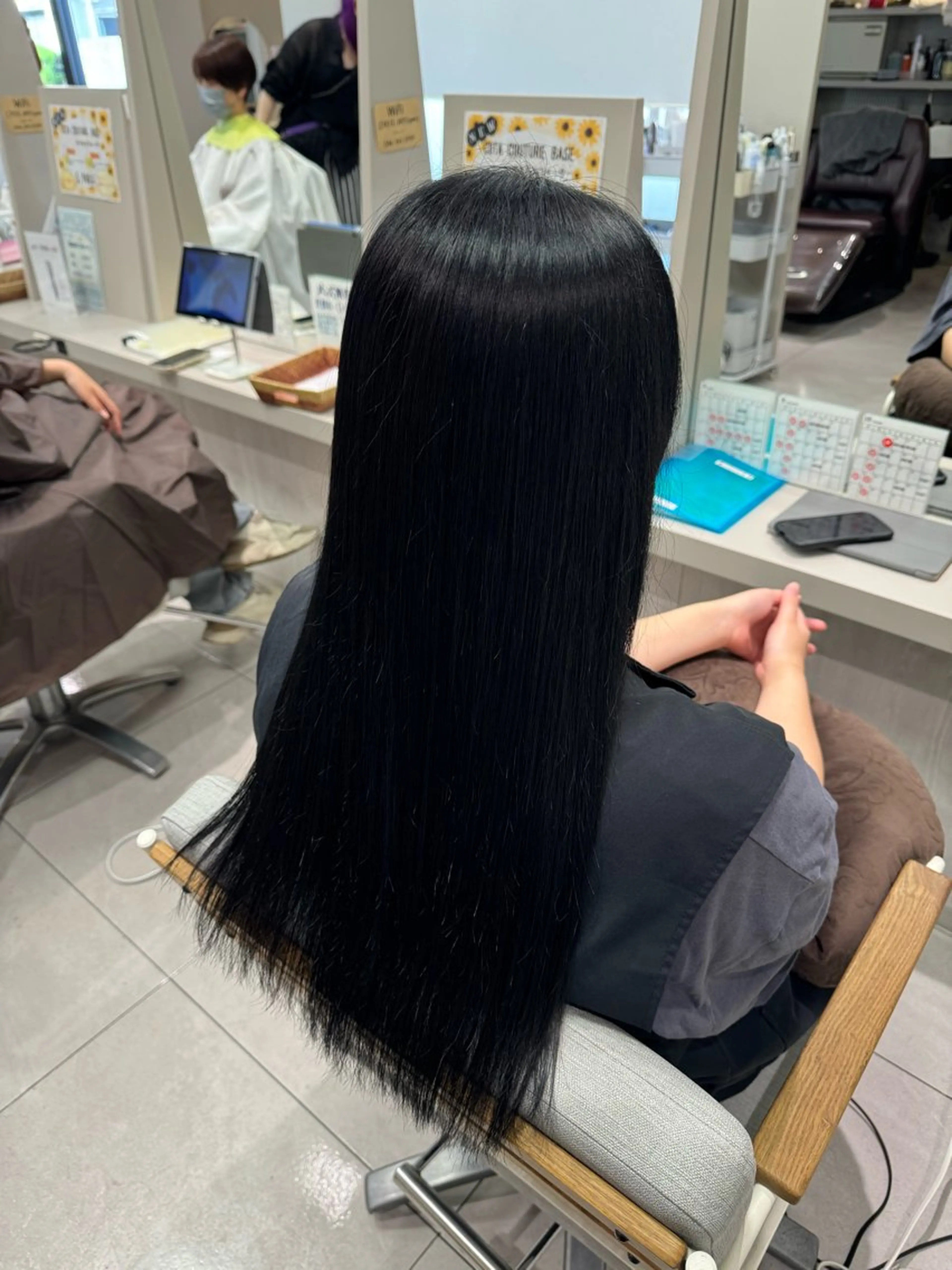 ロング カラー CRECE💫永尾 胡桃のヘアスタイル