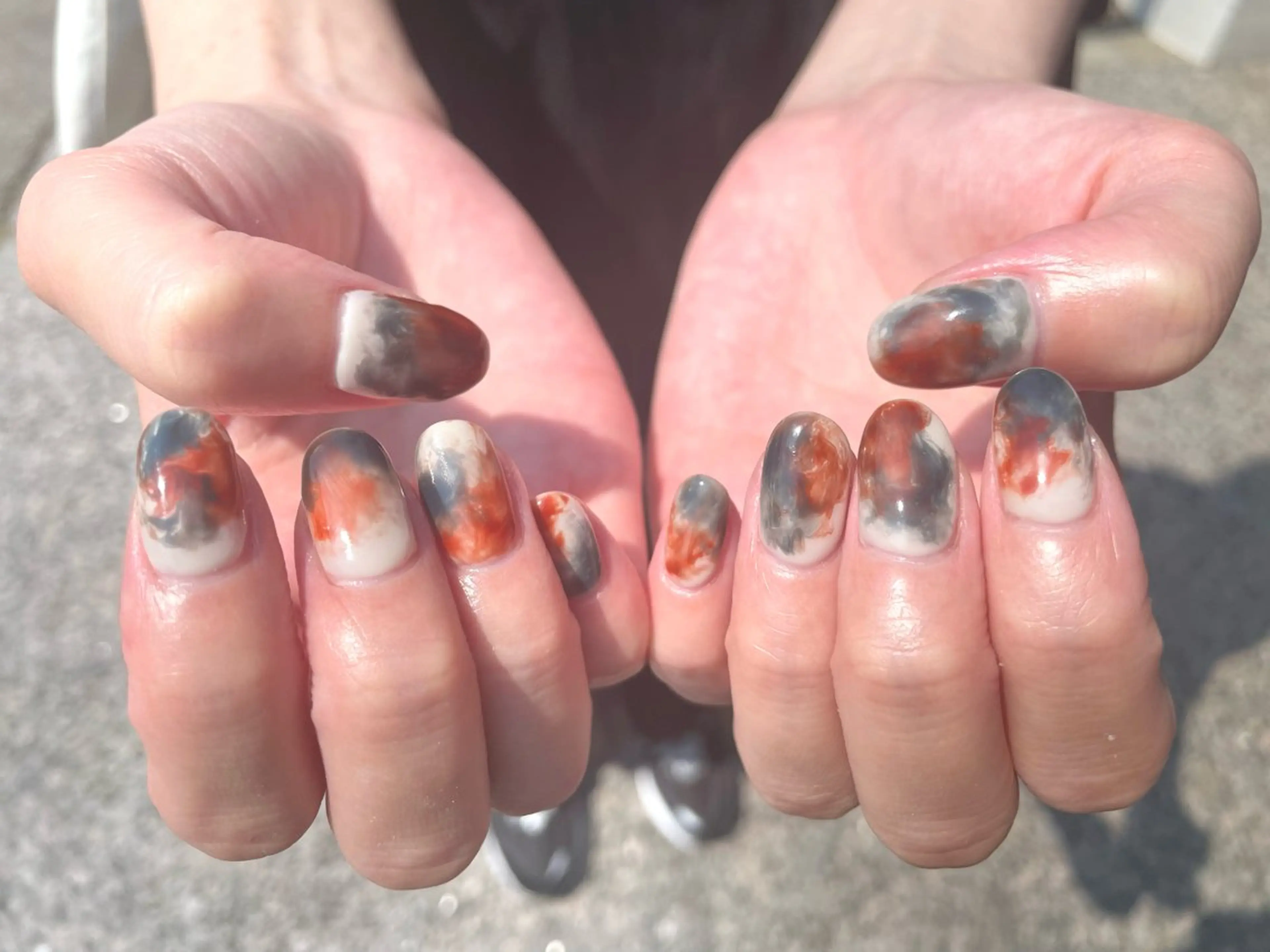 ネイル 前田 萌のネイルデザイン