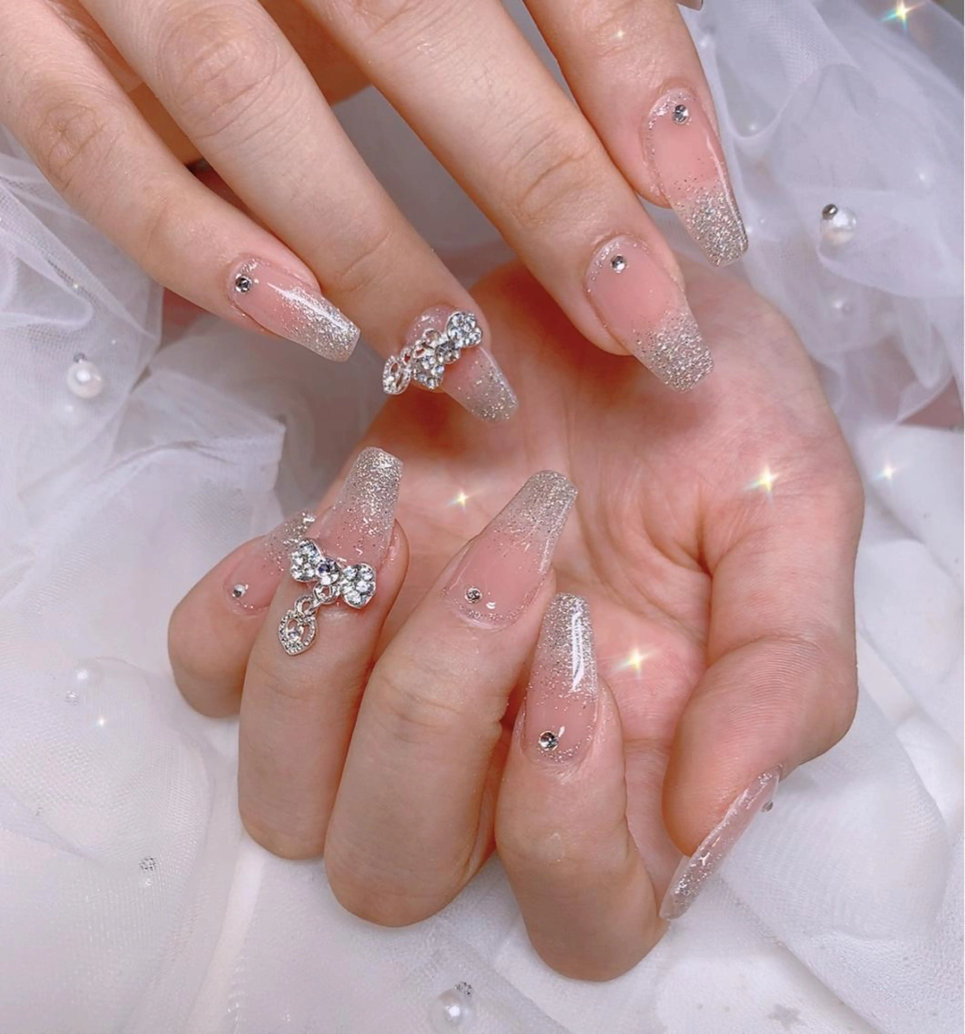 ネイル 長さ出し ネイルチップ ハンドネイル Nail Salon kihi大塚店のネイルデザイン