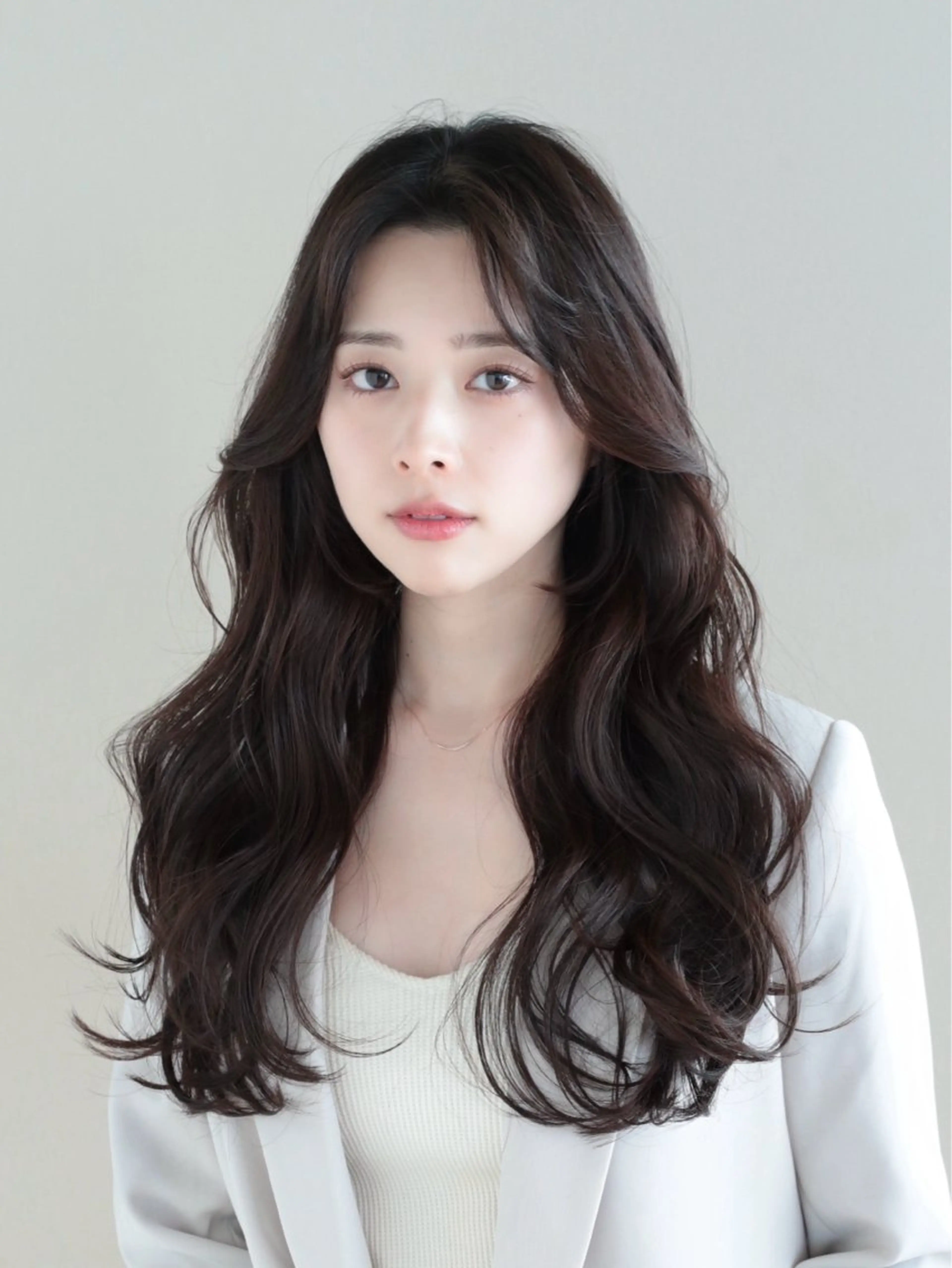 ロング カラー レイヤーカット 似合わせカット レイヤー/顔周り /透明感🩶高橋大のヘアスタイル