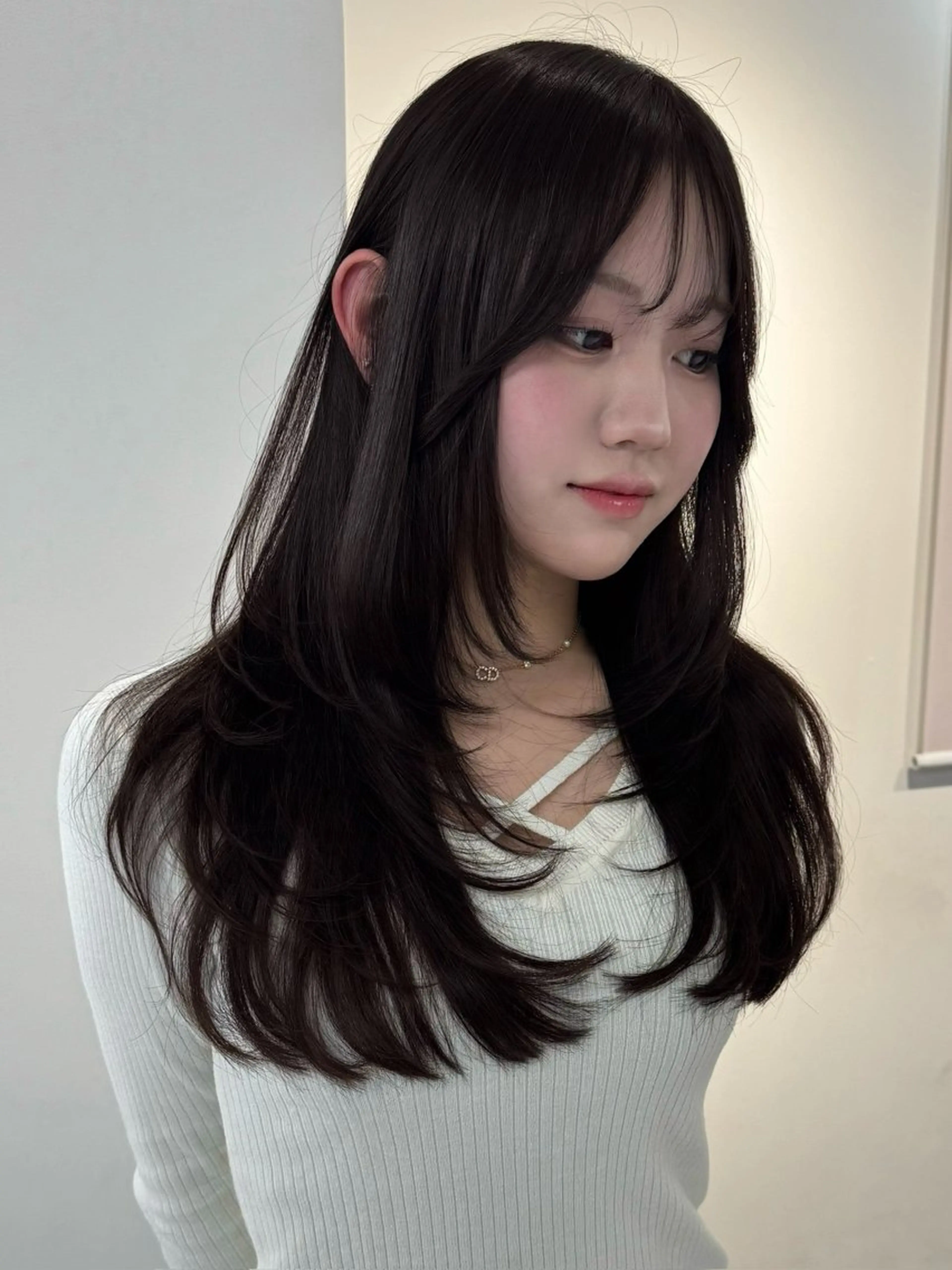 ロング カラー カット ヘアカラー トリートメント ヘアセット Rita/髪質改善 /透明感カラーのヘアスタイル