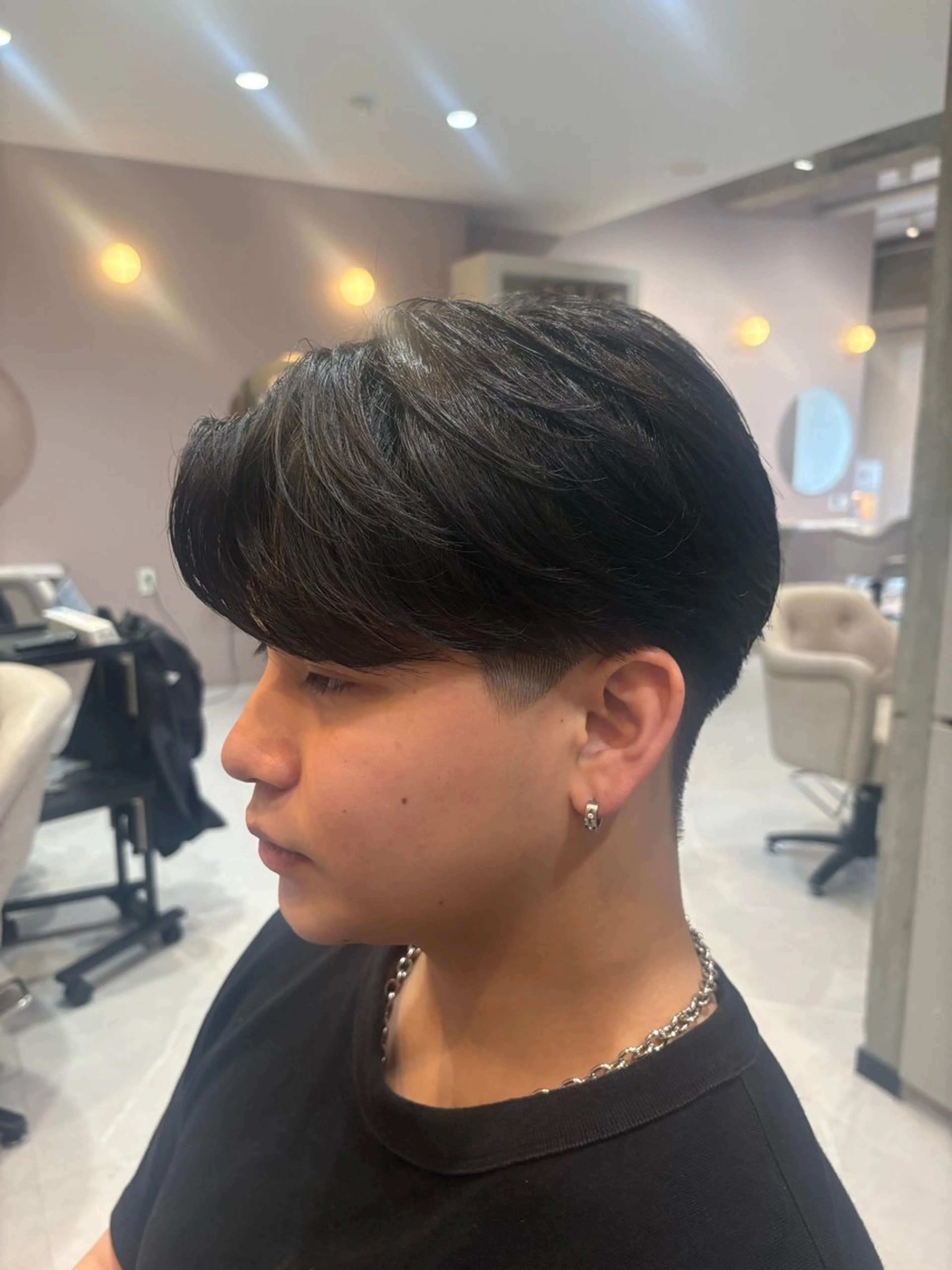 ショート 縮毛矯正 カット 縮毛矯正 💎曲がる縮毛矯正 💎透明感カラーのヘアスタイル