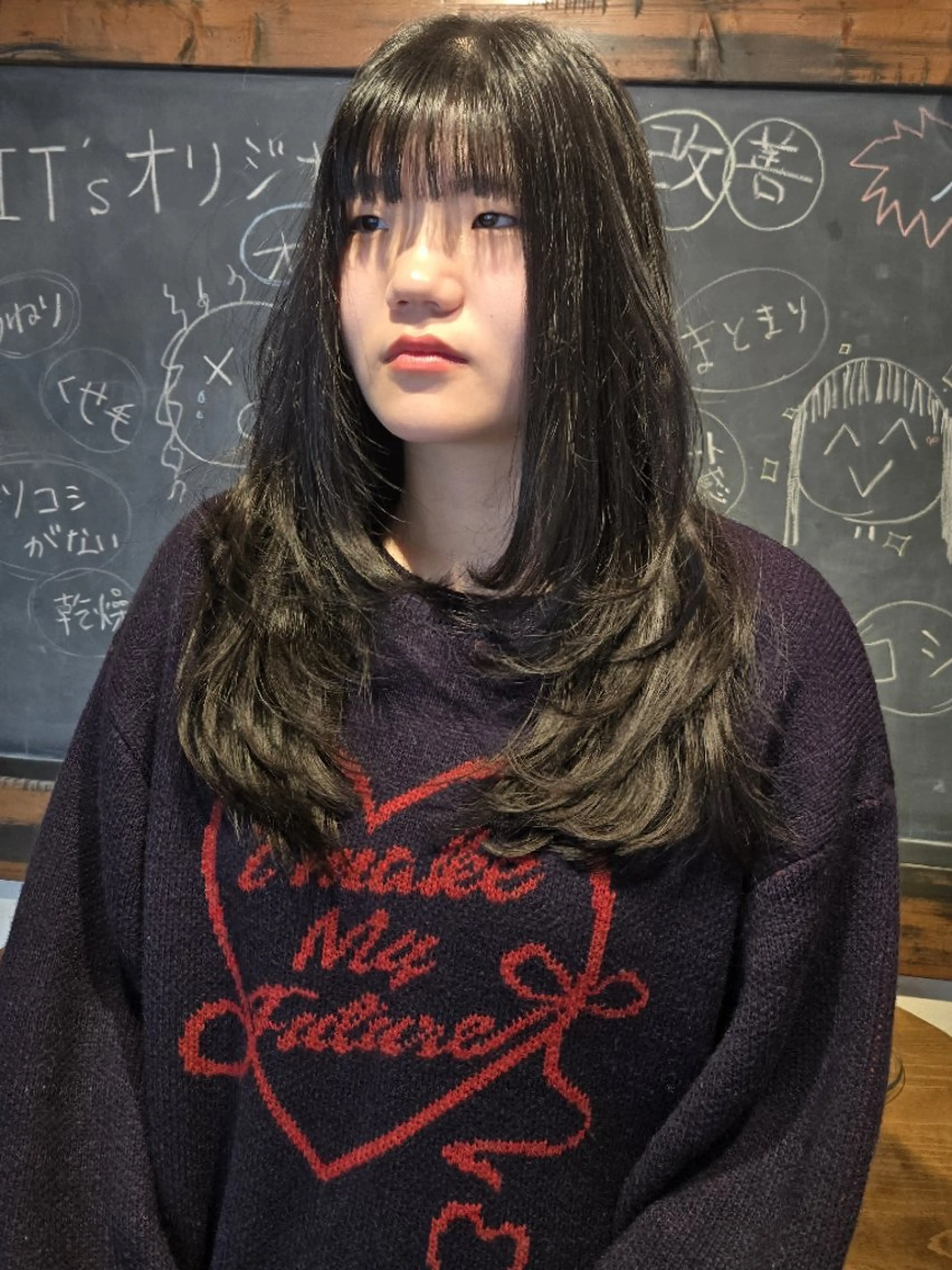 ロング 韓国好き🇰🇷 美容師MIKUのヘアスタイル