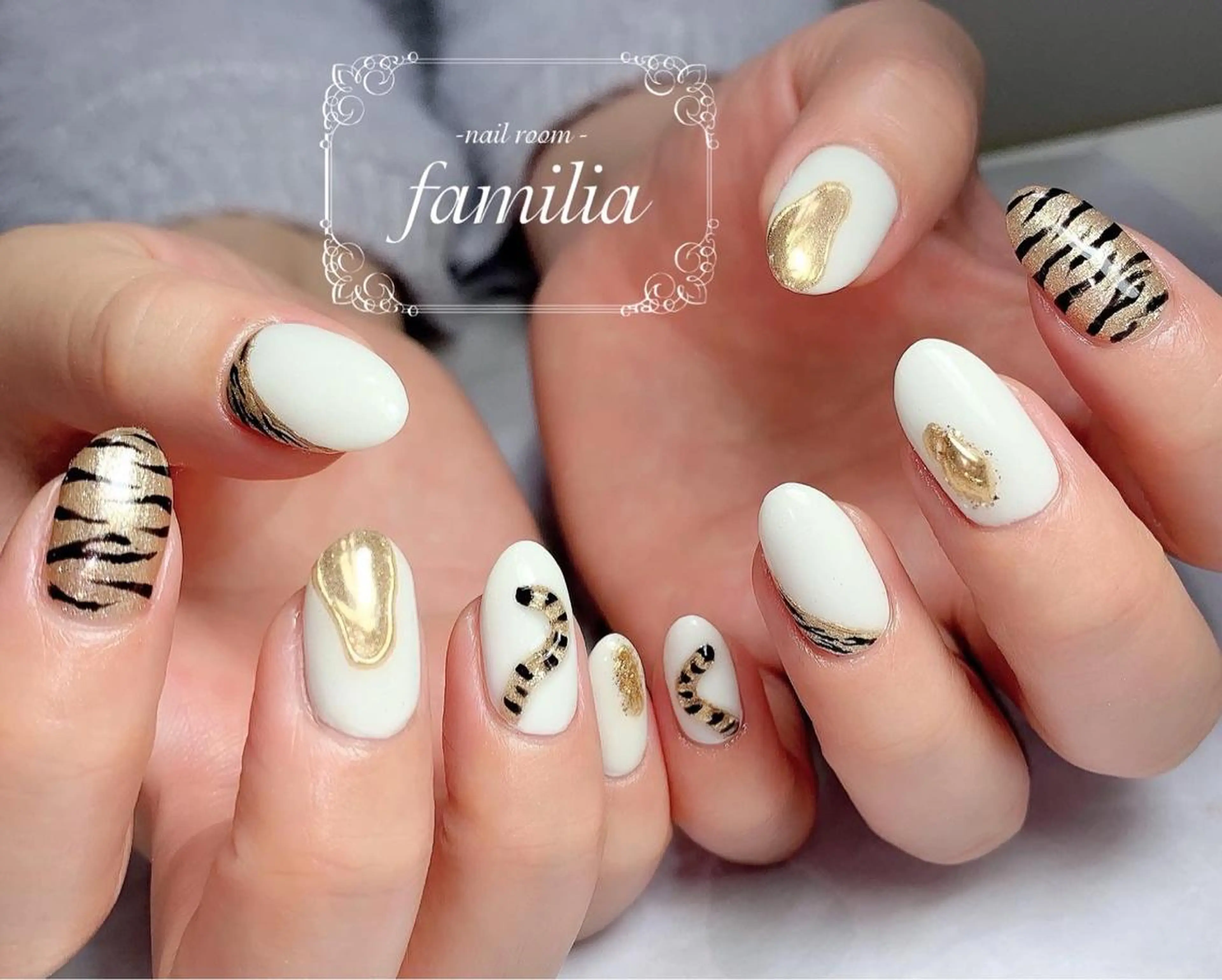 ネイル ハンドネイル -nailroom- familiaのネイルデザイン