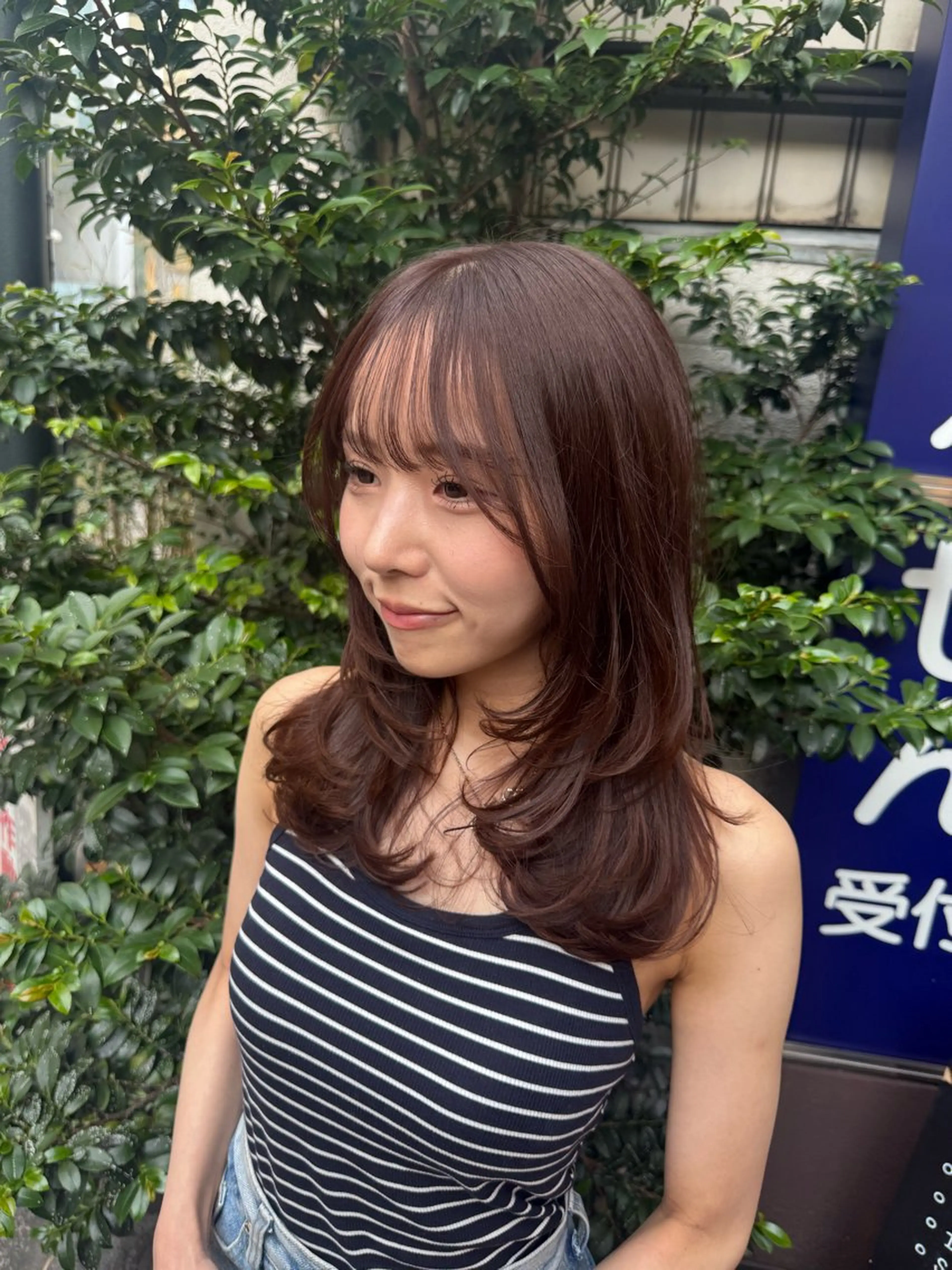 【急募】レイヤーカット、コテ巻きモデル❣️浸透トリートメント付きの写真