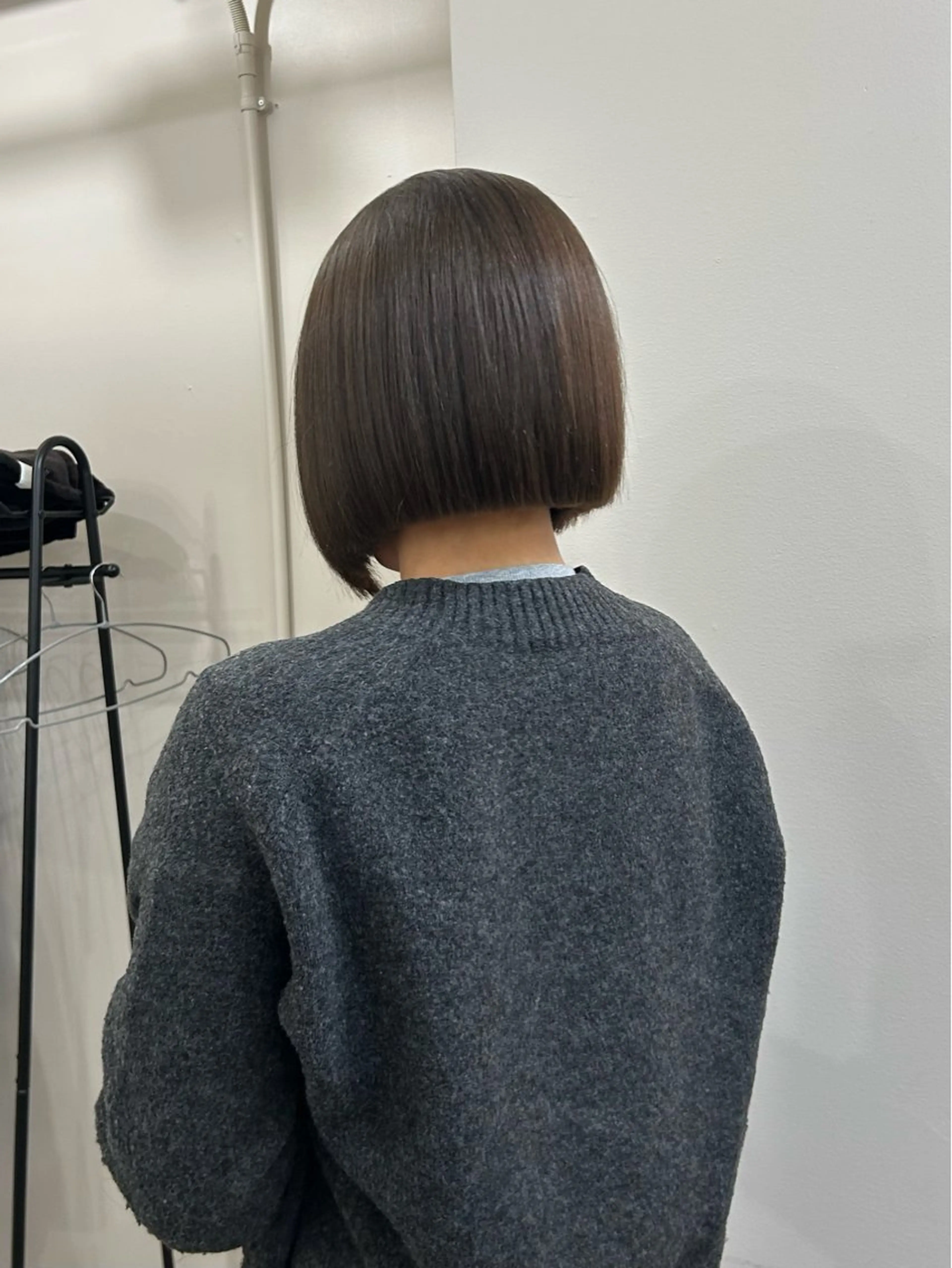 ショート カット ヘアカラー トリートメント えり 堀江/ボブ /レイヤー/艶髪のヘアスタイル