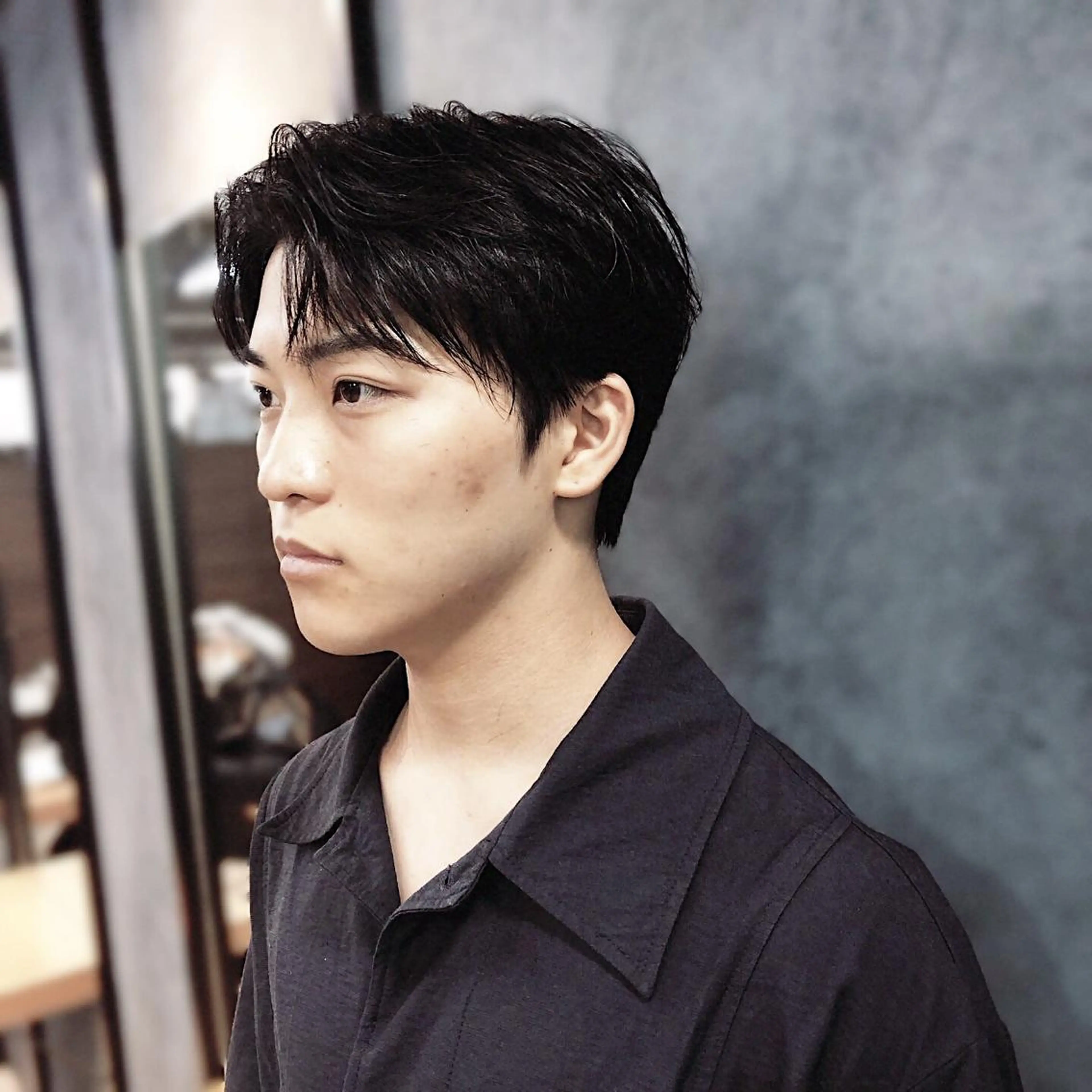 ヘアアレンジ メンズ カット トリートメント ヘアセット メンズ特化✂️栗原 侑也のヘアスタイル