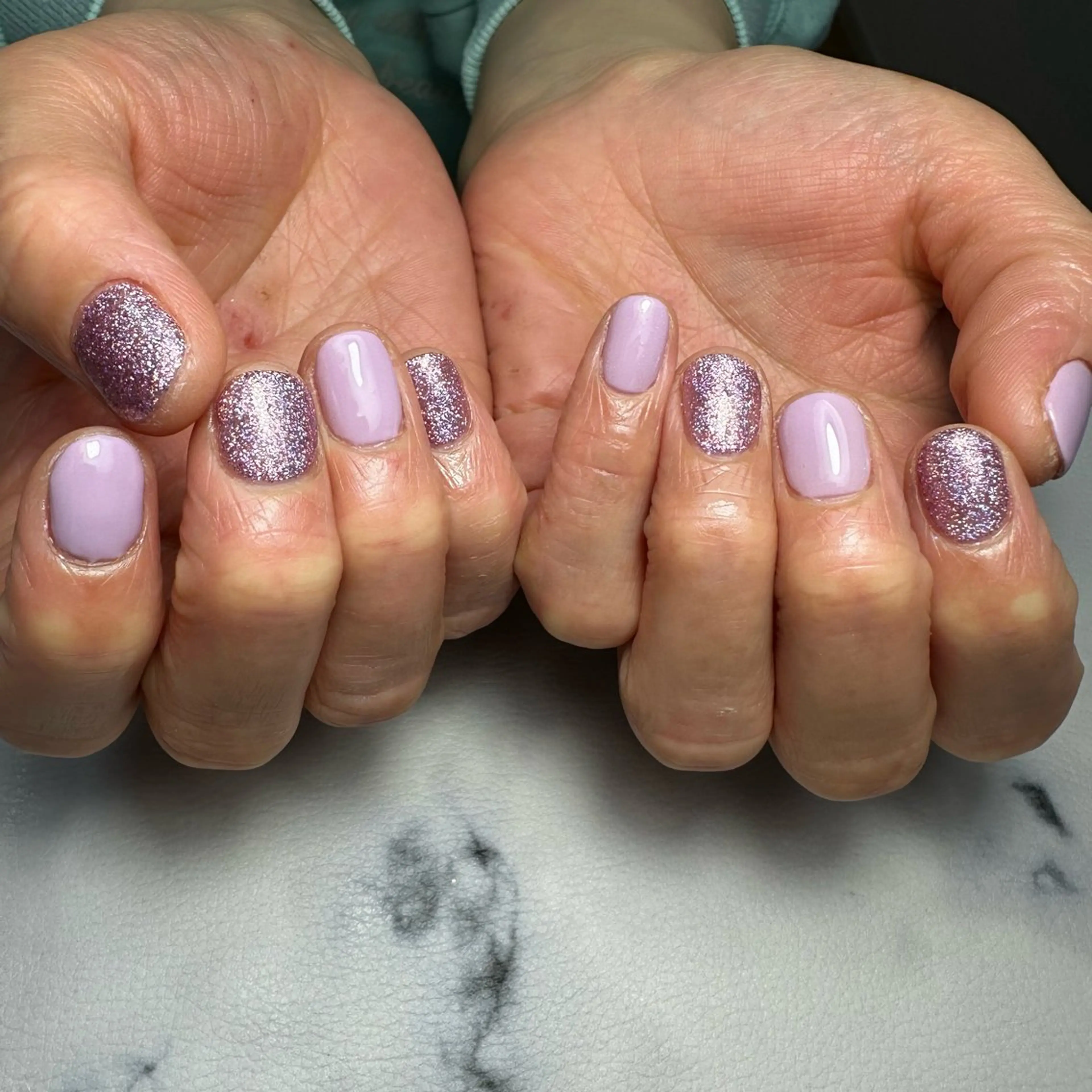 ネイル フラッシュネイル パステルネイル 自爪育成ネイリスト✨ Mokaのネイルデザイン