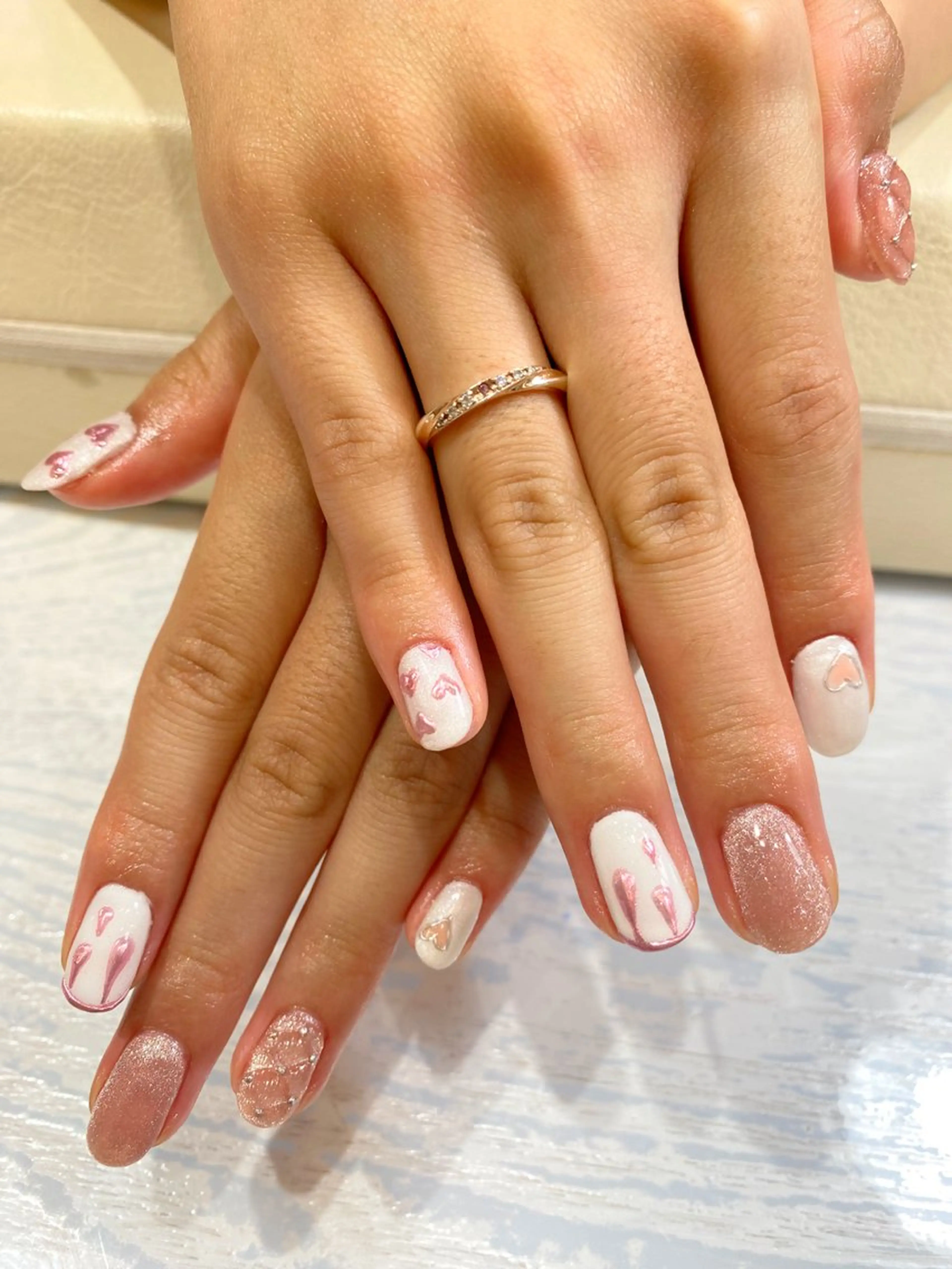 ネイル アートネイル 持ち込み Nest 岩崎のネイルデザイン