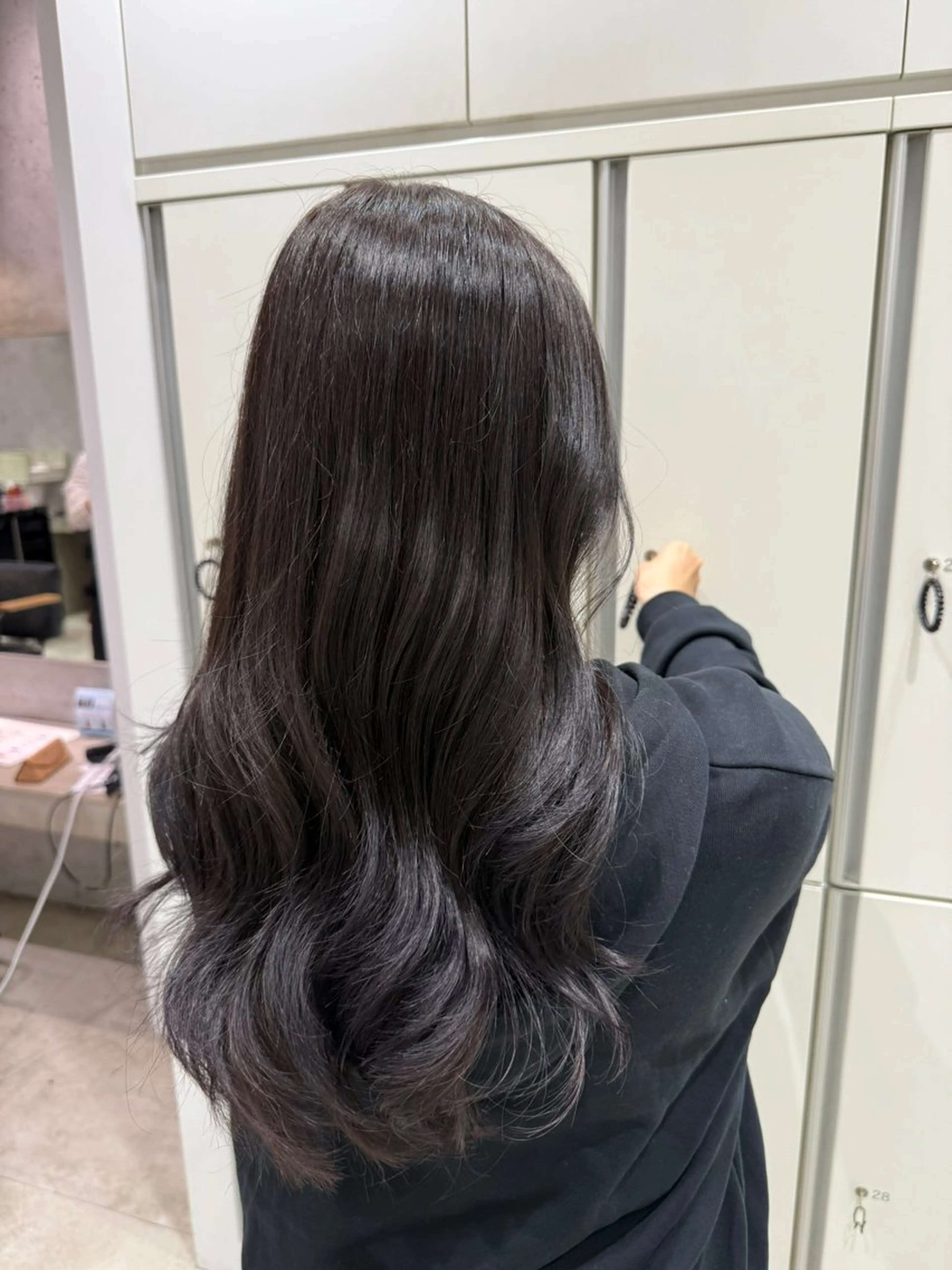 ロング カット 内田 涼風のヘアスタイル