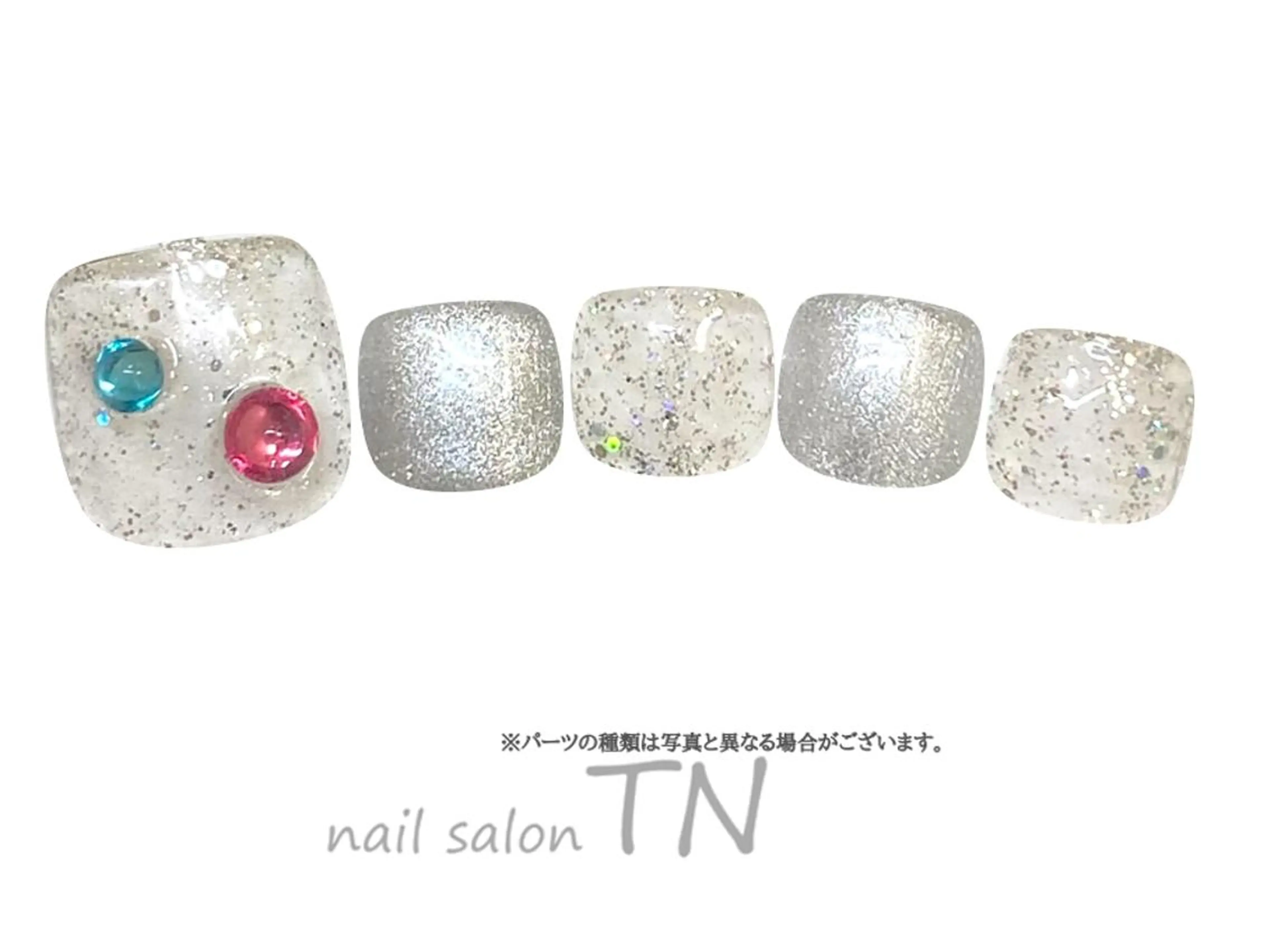 ネイル フットネイル 矢川 まどかのネイルデザイン