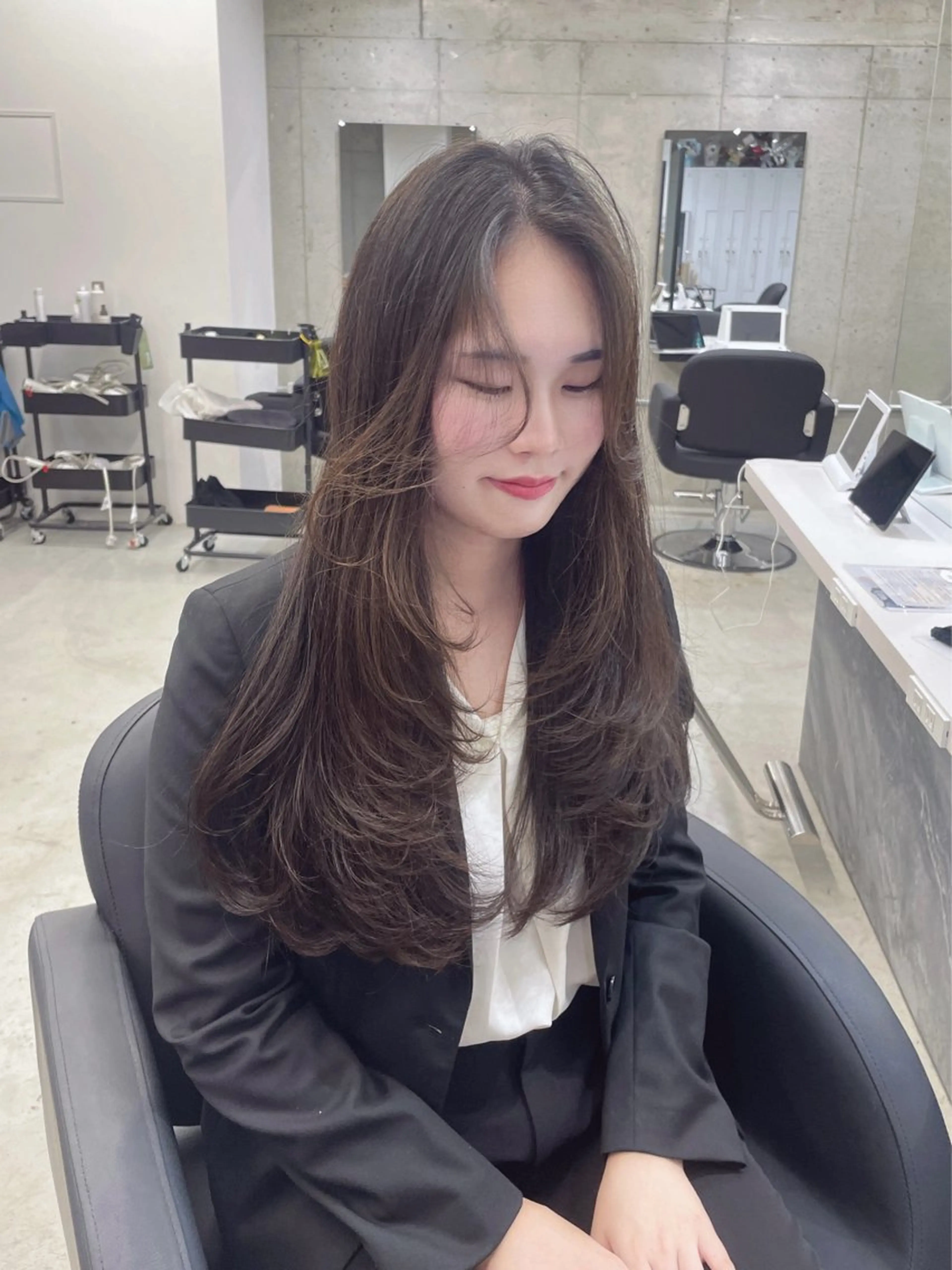 ロング Hinane ‪❤︎‬のヘアスタイル