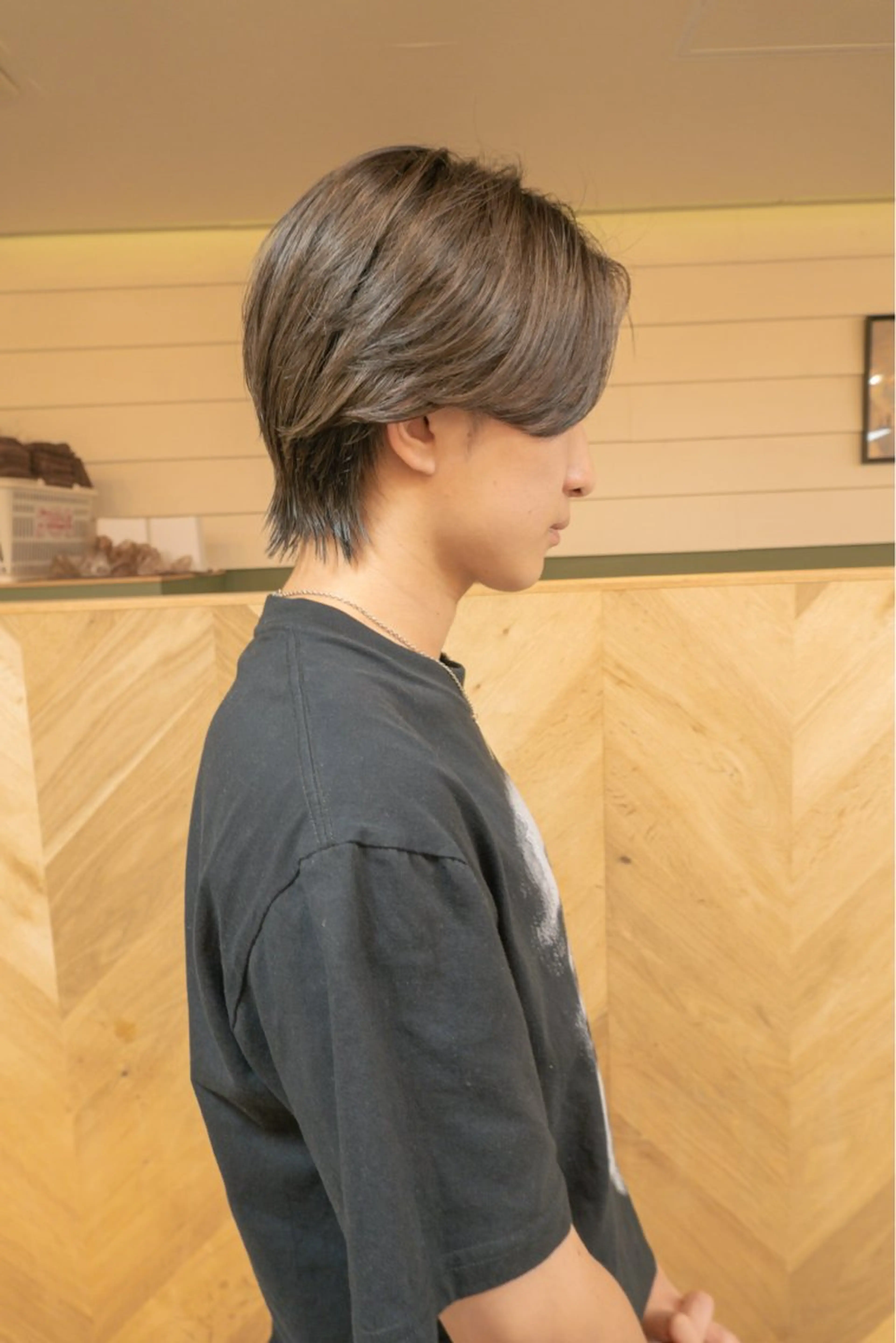 メンズ 【ボブ】縮毛矯正/ 船橋駅5分/鈴木杏美のヘアスタイル